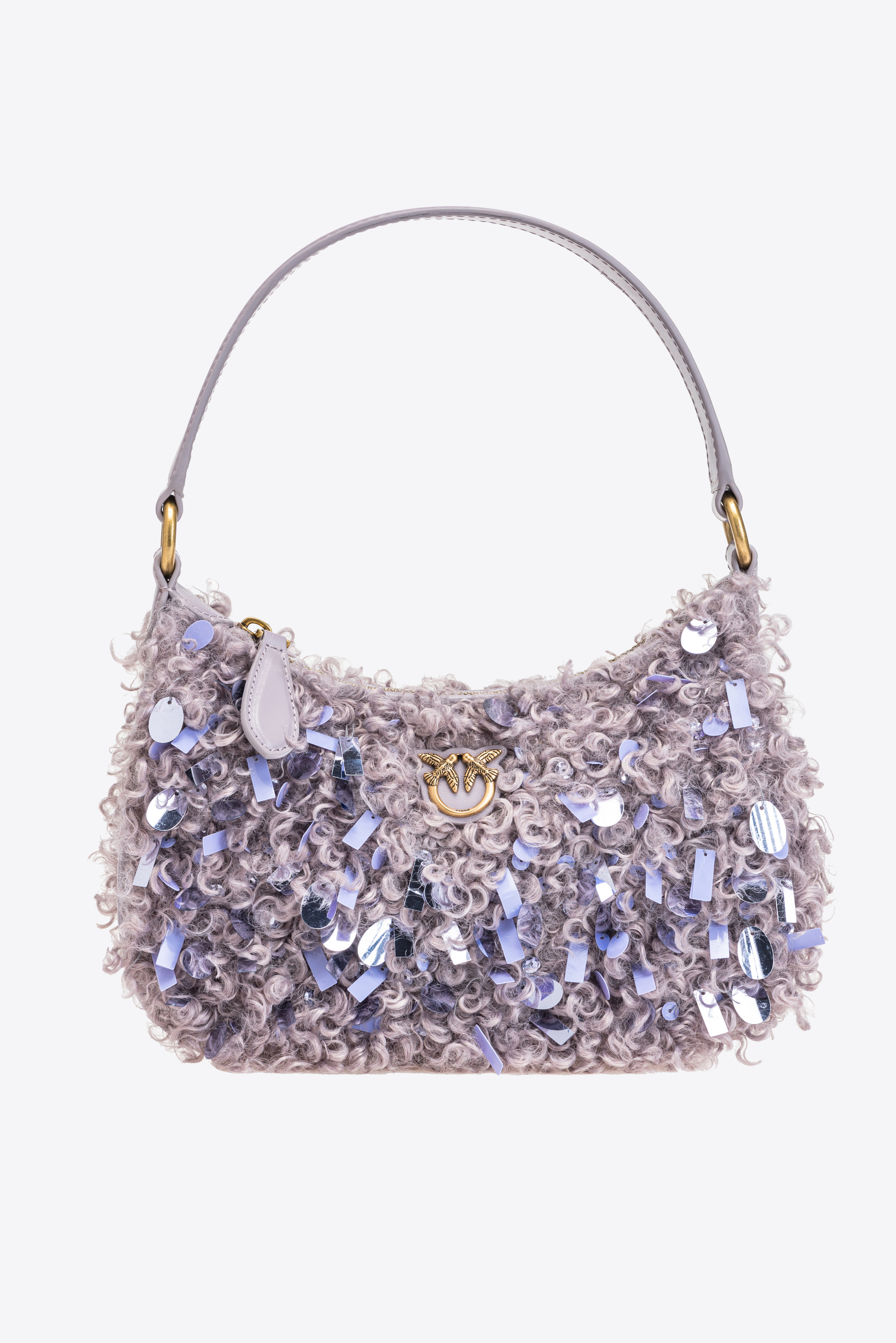 Mini Half Moon Bag Neon Curls