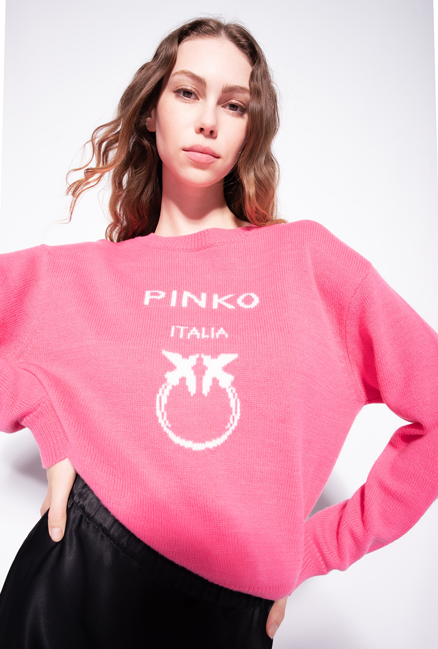 PINKO Love Birds pullover