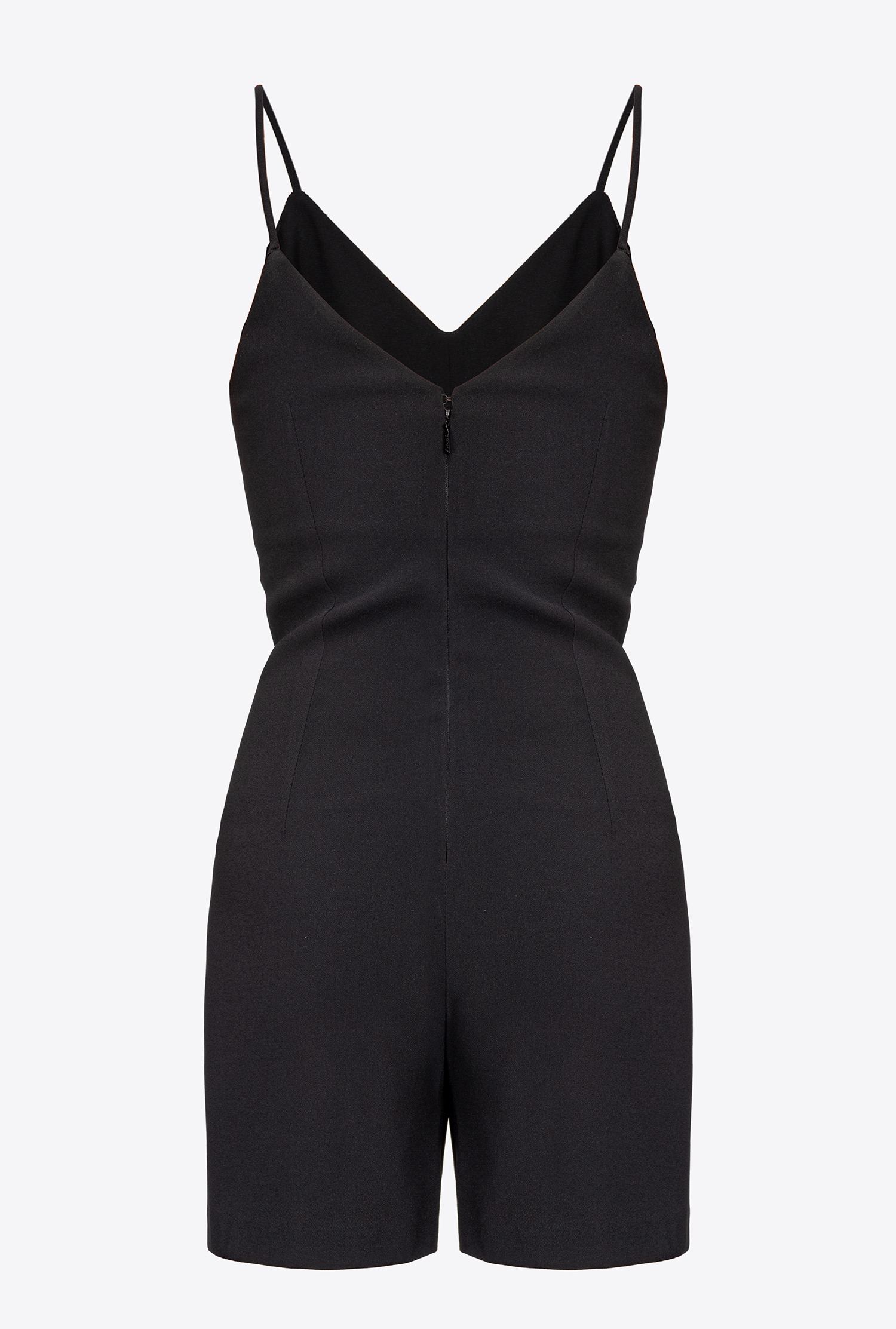 Playsuit with jewel embellishment