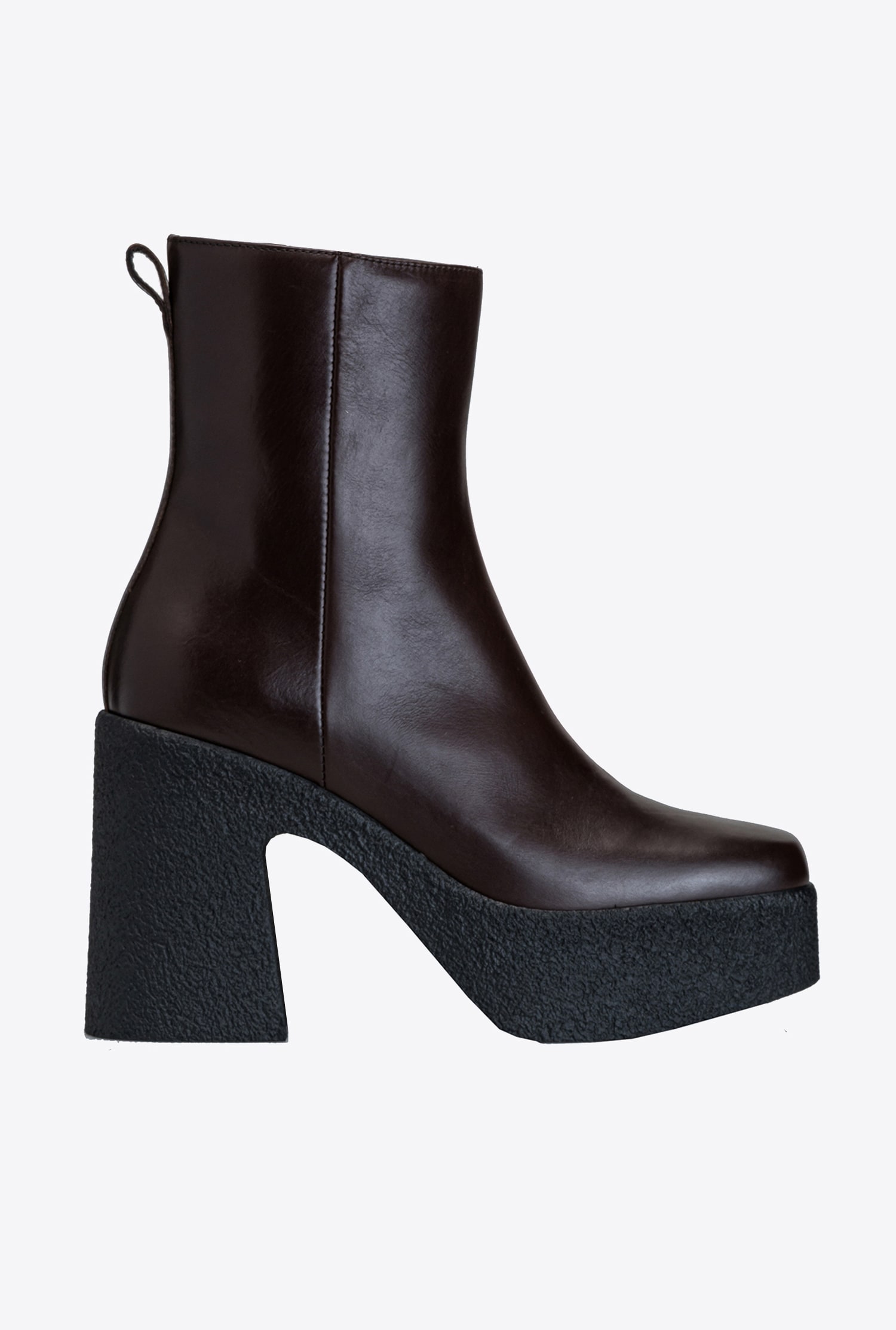 Platform ankle boots
