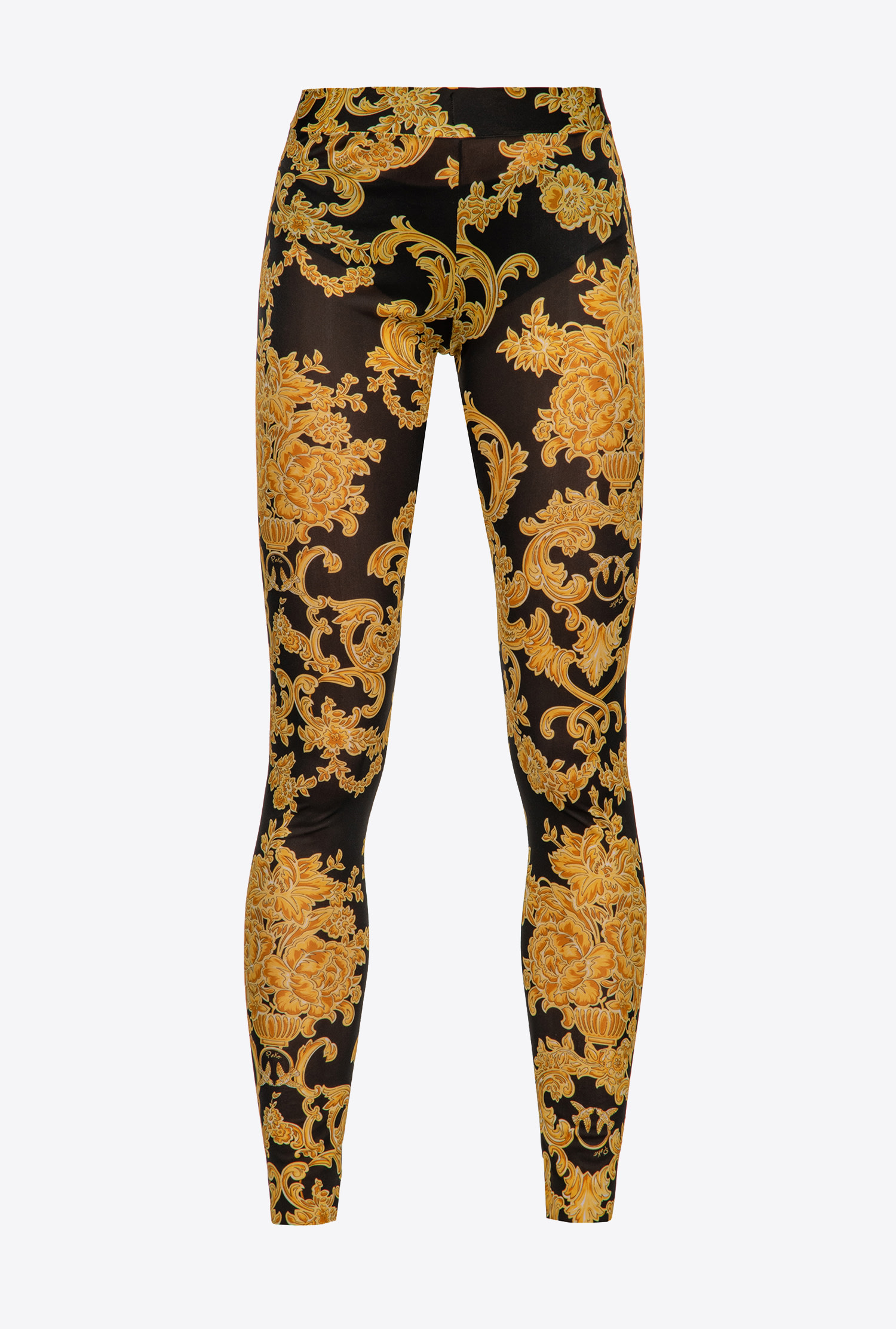 Leggings with decorative print