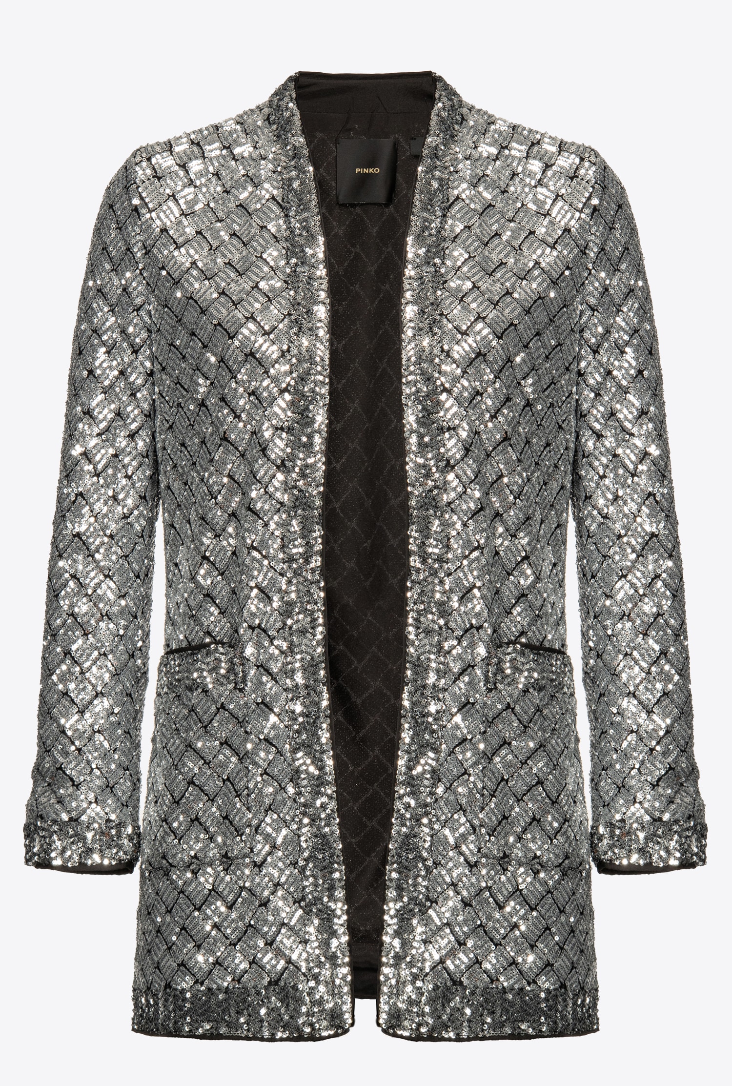 Fully sequinned jacket