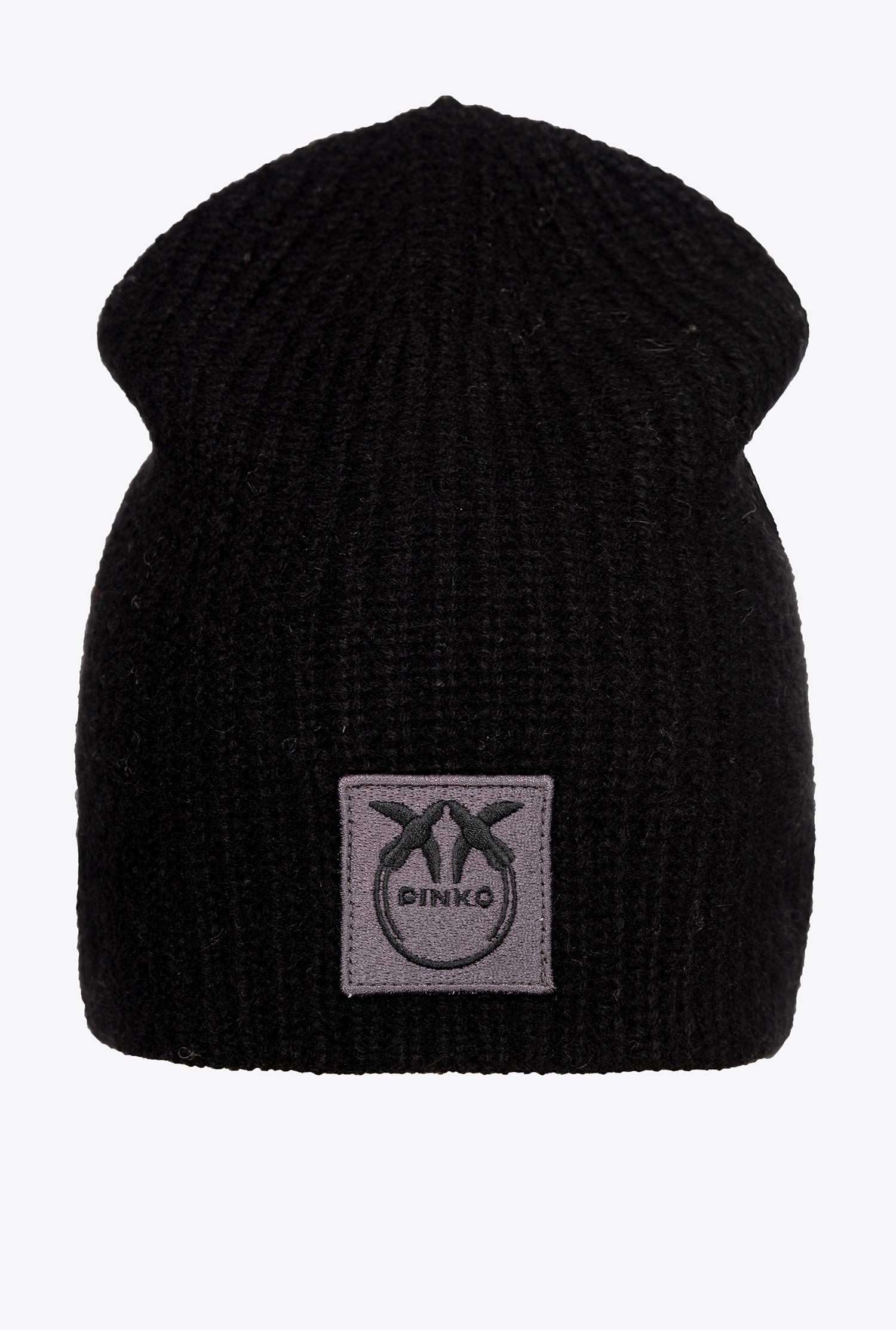 Ribbed beanie with Love Birds patch