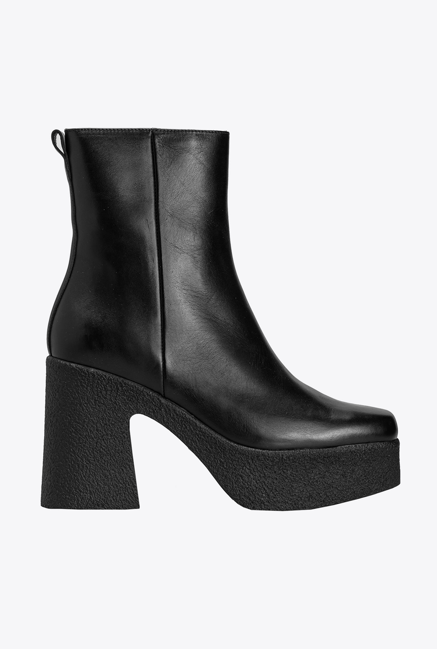 Platform ankle boots
