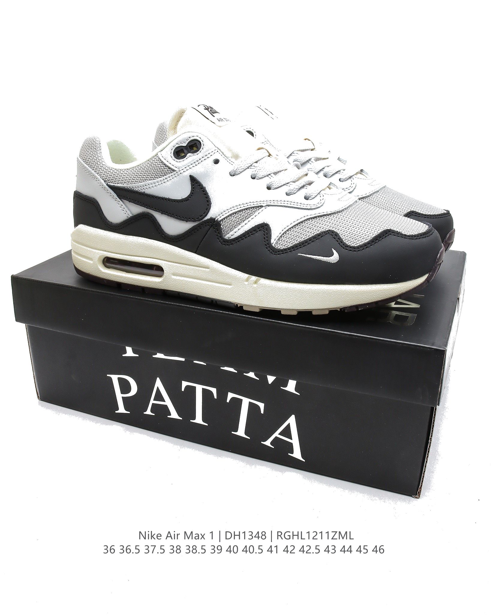 Patta x Nike Air Max 1“Monarch” DH1348-002 Dames & Heren Schoenen-2