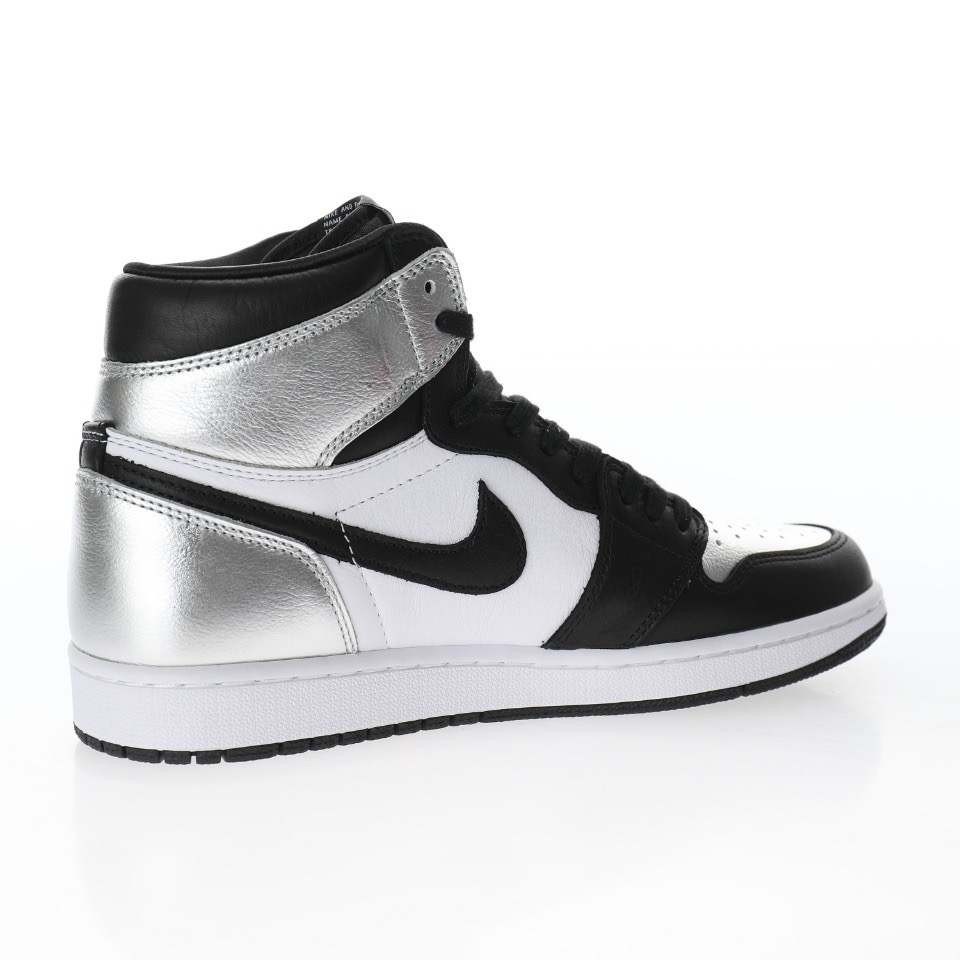 (WOMEN SIZE!!) Jordan 1 Retro High Silver Toe