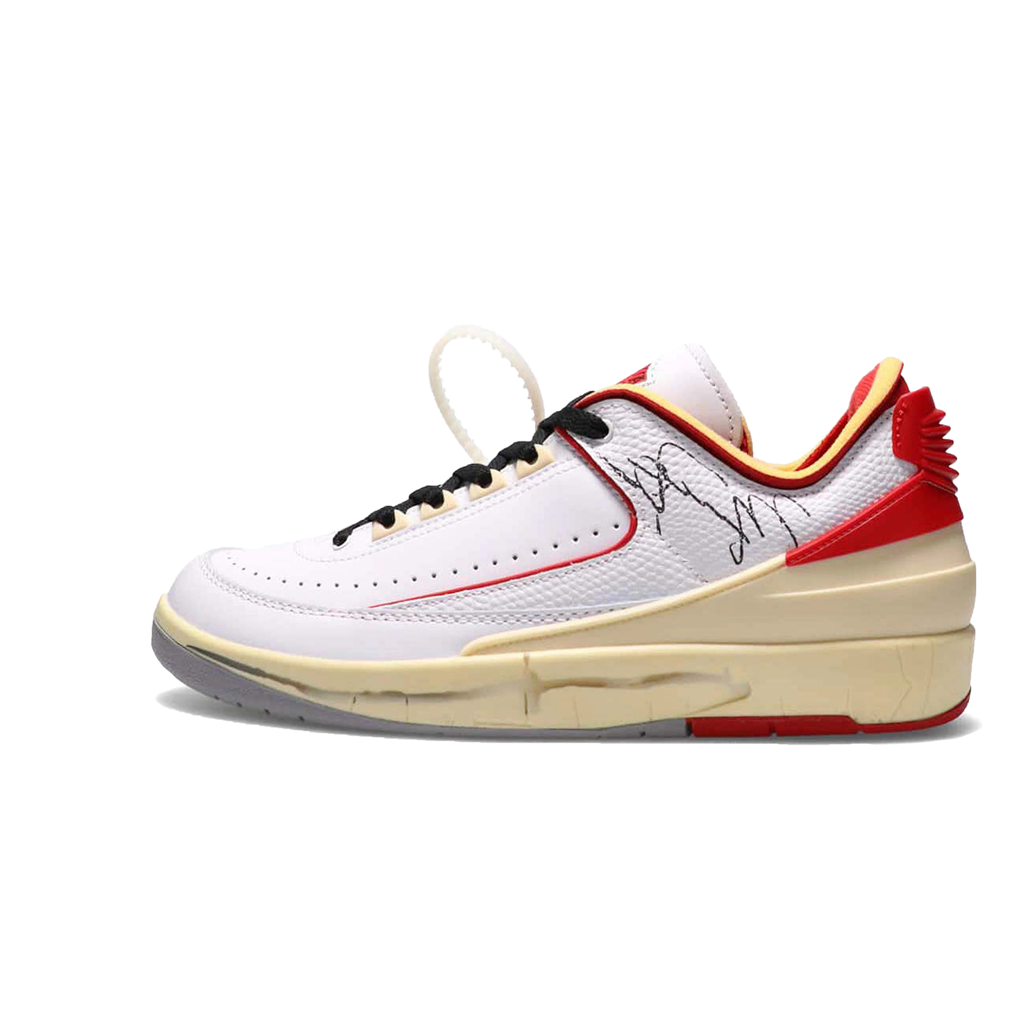 Jordan 2 Retro Low SP   White Red