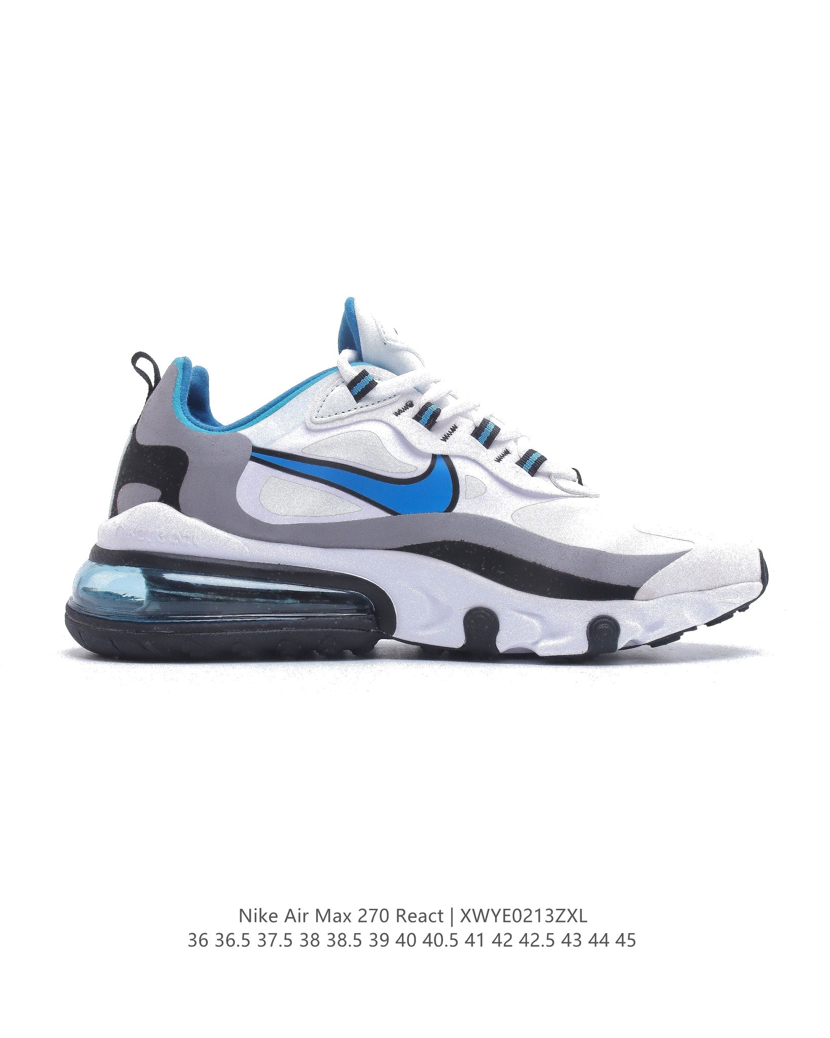 Nike Air Max 270 React SEBubble Pack Smoke GreyMulti Dames & Heren Schoenen-1