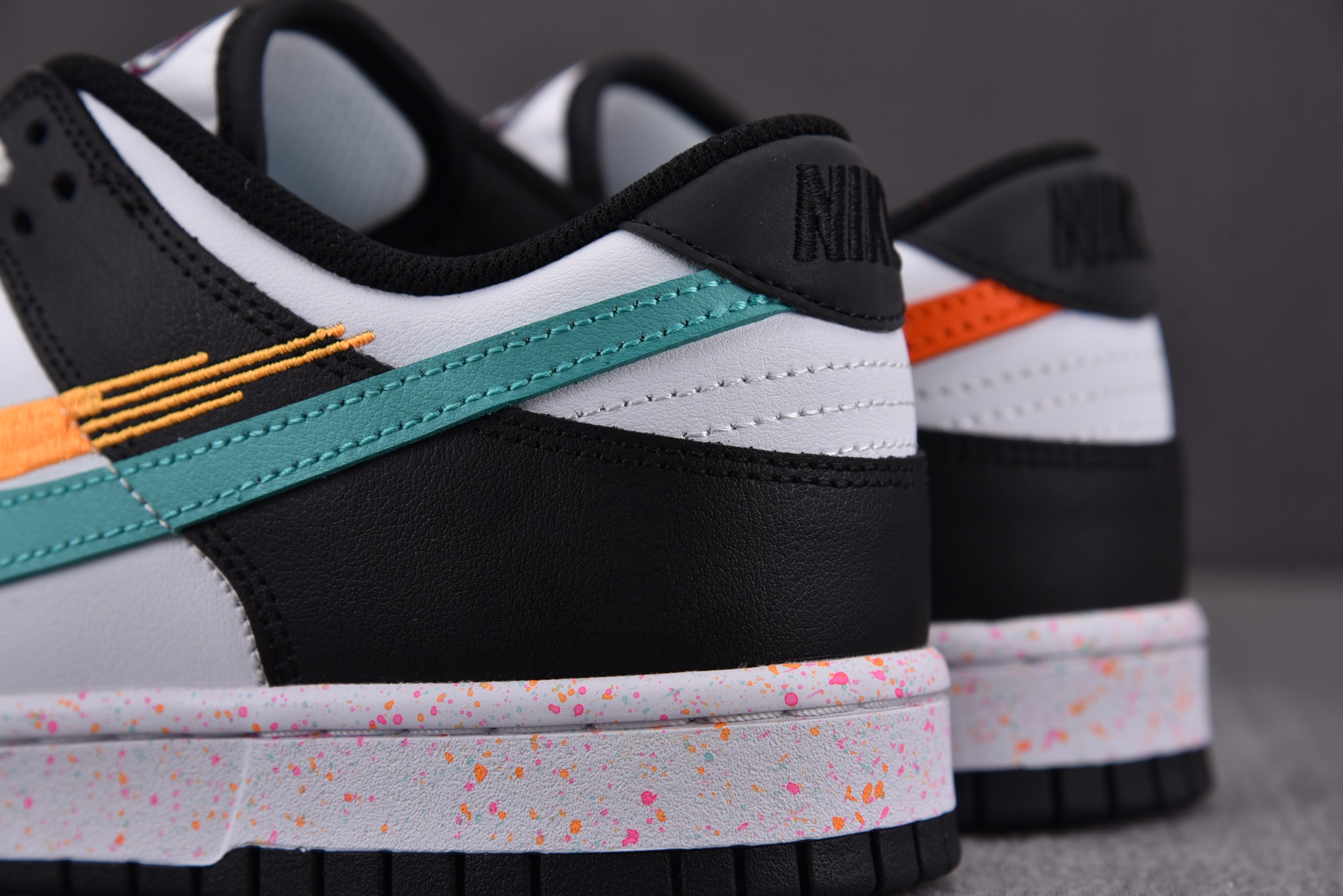 Nike Dunk Low Multiple Swooshes White Washed Teal (Women Size!!)