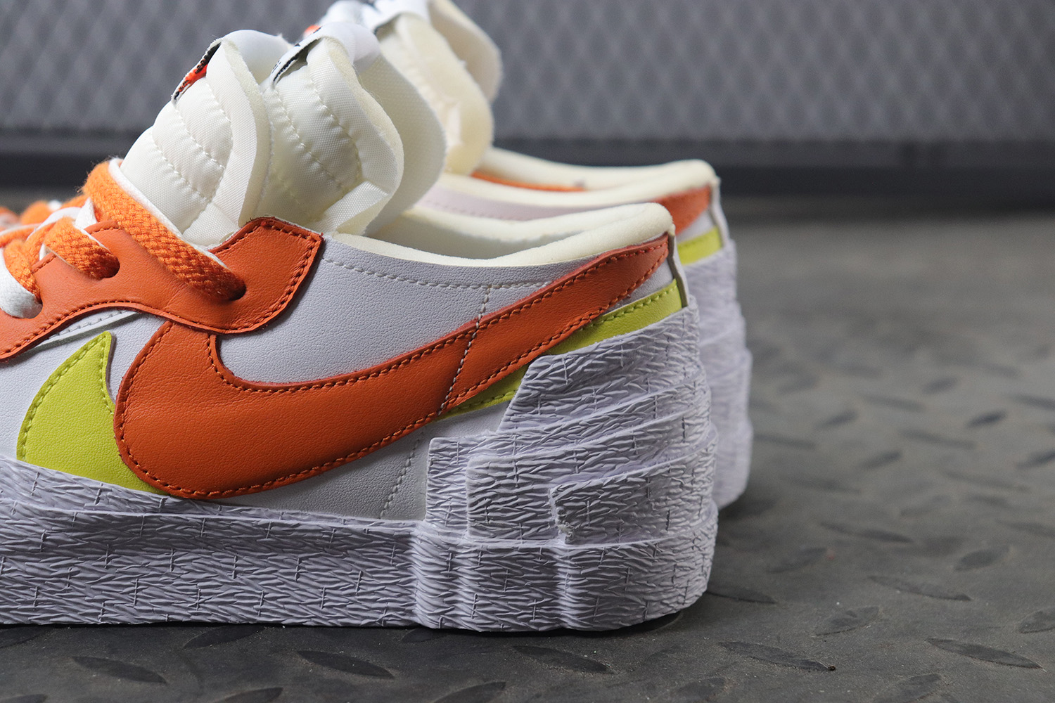 Sacai x Blazer Low Magma Orange