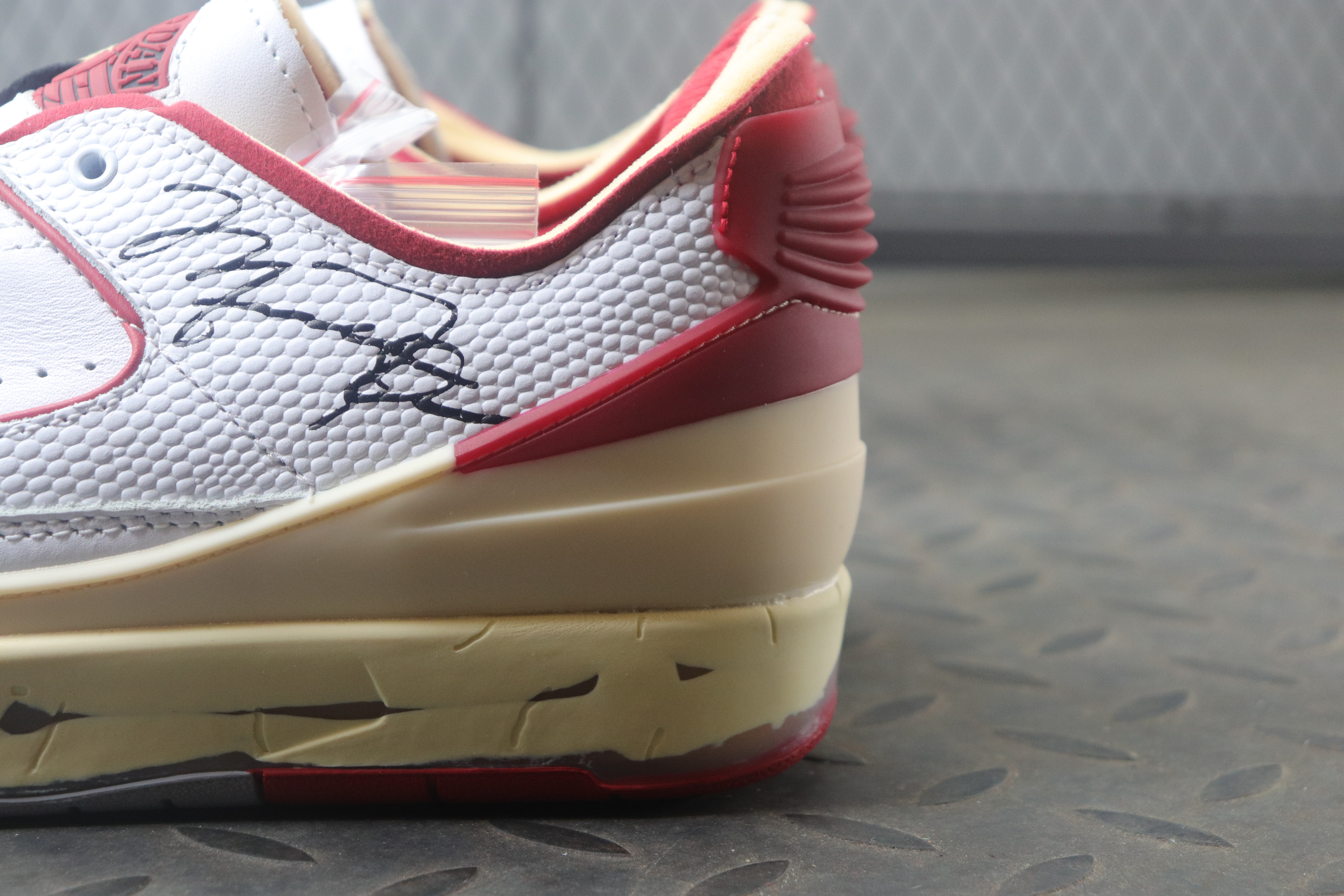 Jordan 2 Retro Low SP   White Red