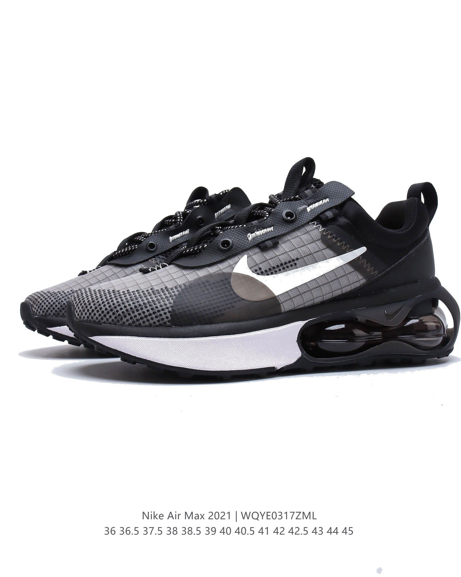 Nike Air Max 2021 BlackWhite DA1925-001 Dames & Heren Schoenen
