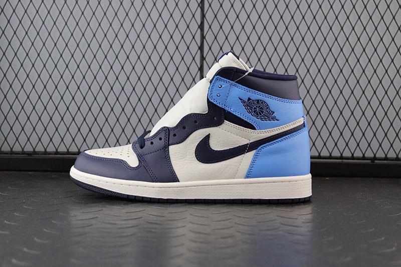 Jordan 1 Retro High Obsidian UNC
