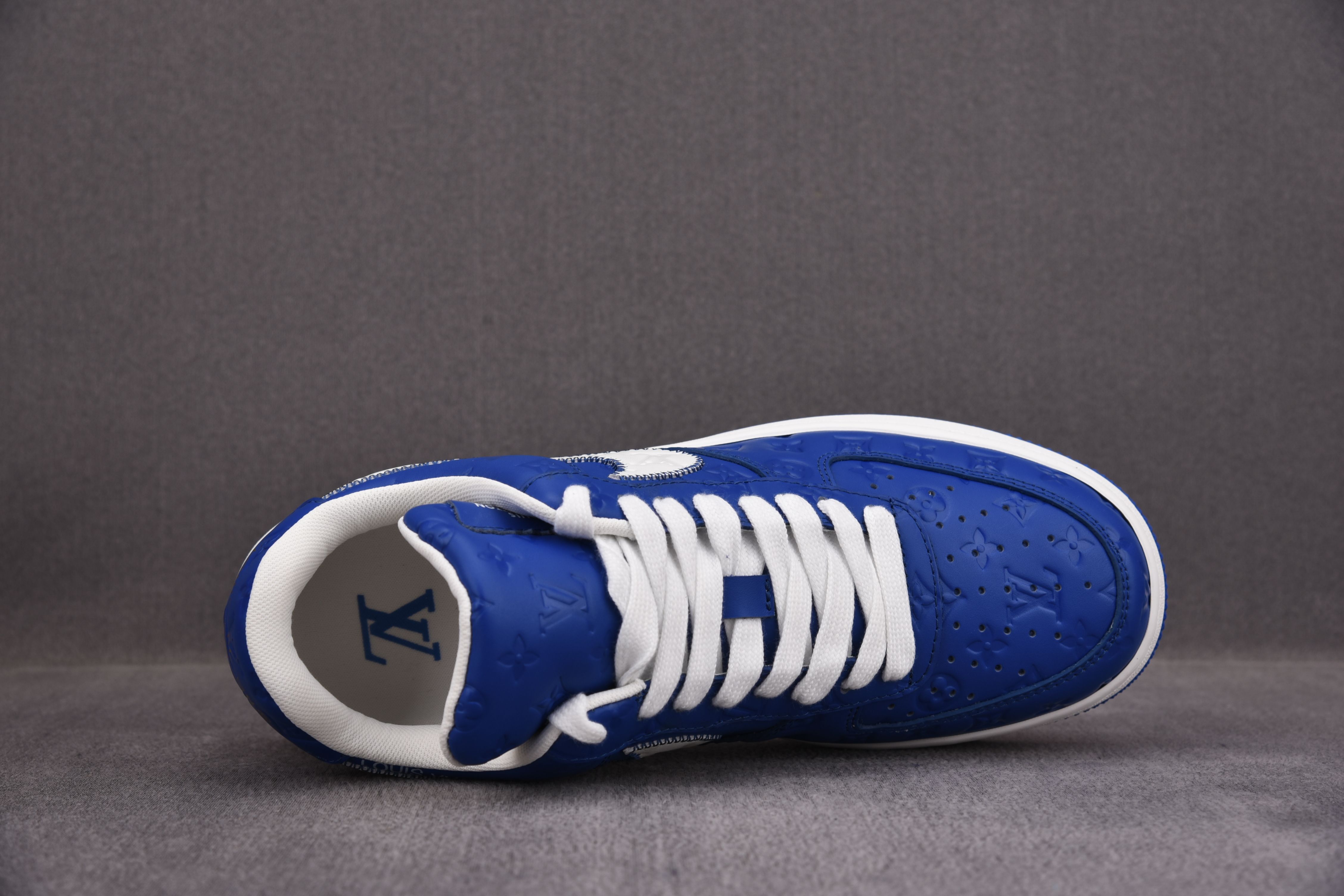 Nike Air Force 1 Low Louis Vuitton Royal Blue (Be careful about the size!!)