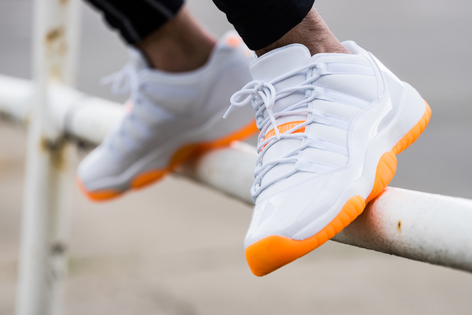 (Women Size) Jordan 11 Retro Low Bright Citrus