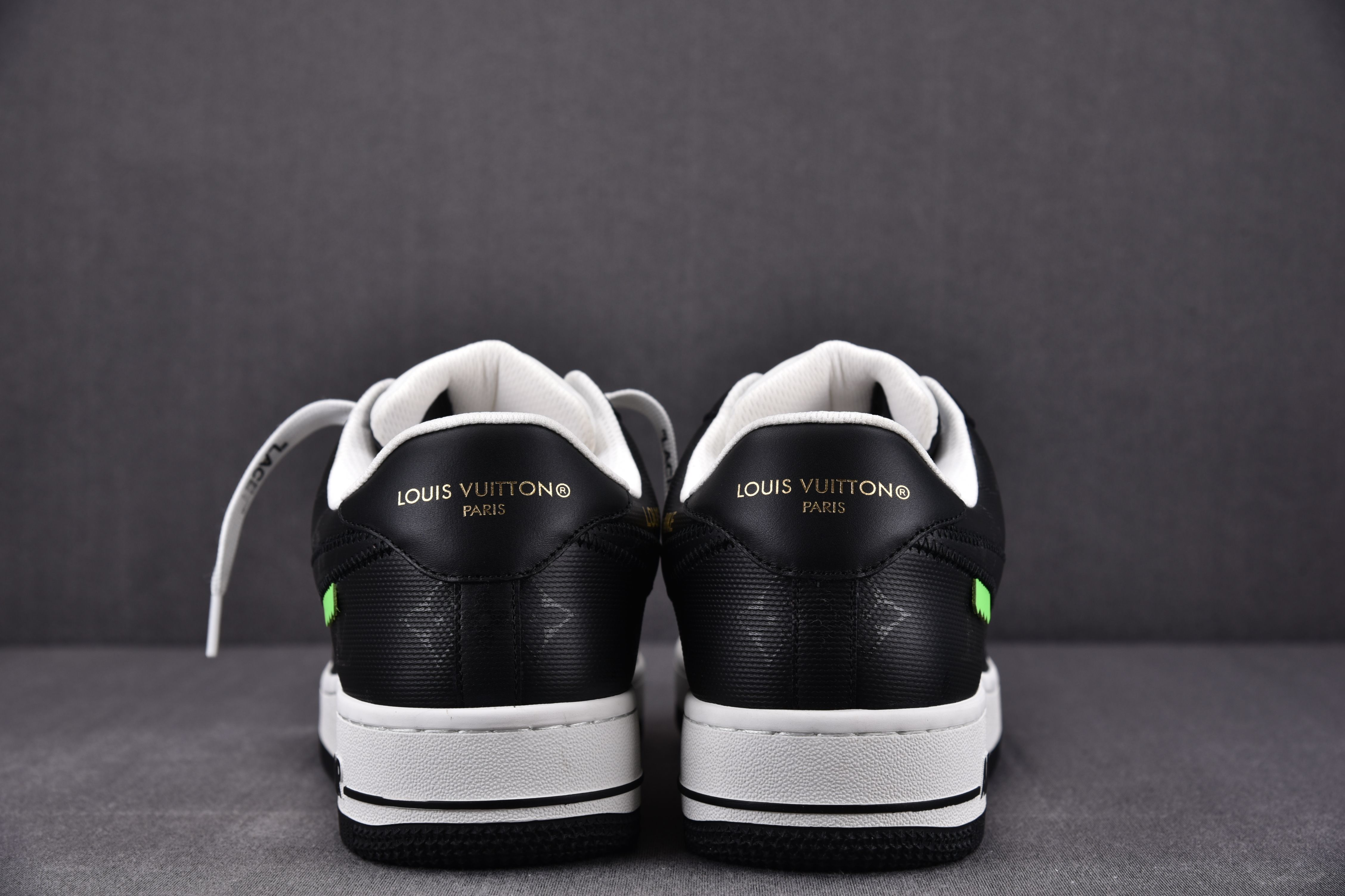 Nike Air Force 1 Low Louis Vuitton Royal Black White (Be careful about the size!!)