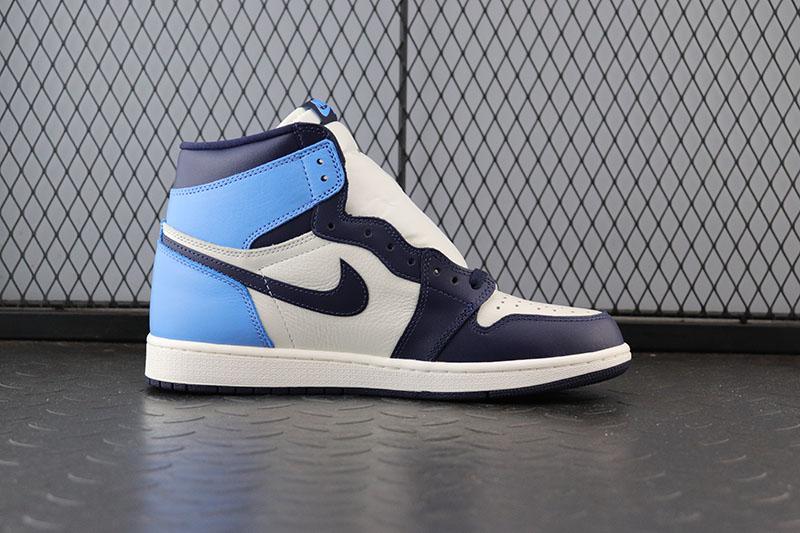 Jordan 1 Retro High Obsidian UNC