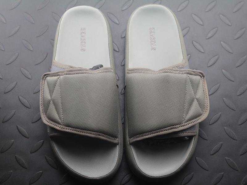 Yeezy Supply Nylon Slipper Taupe