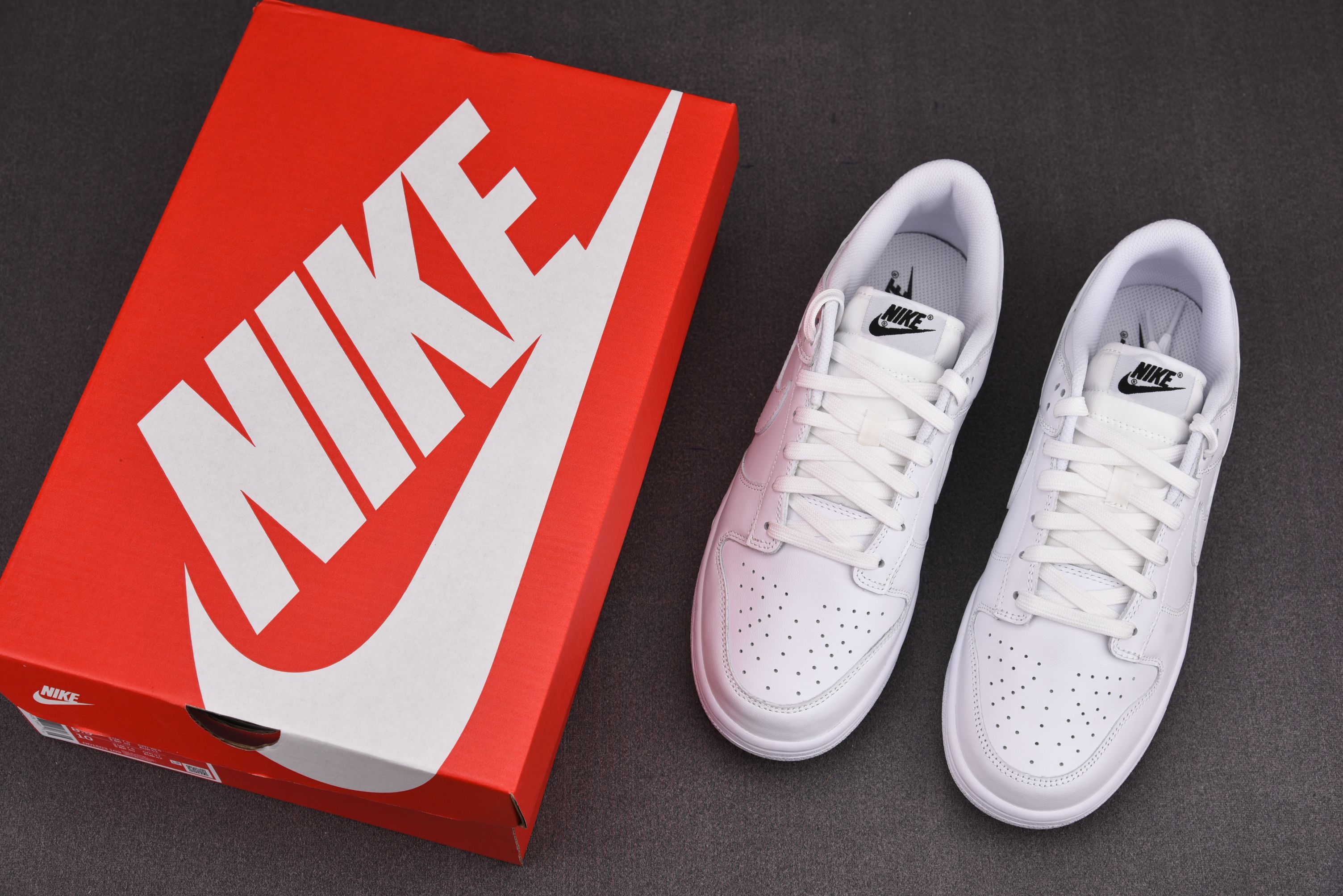 Nike Dunk Low Triple White (2021) (Women Size!!)