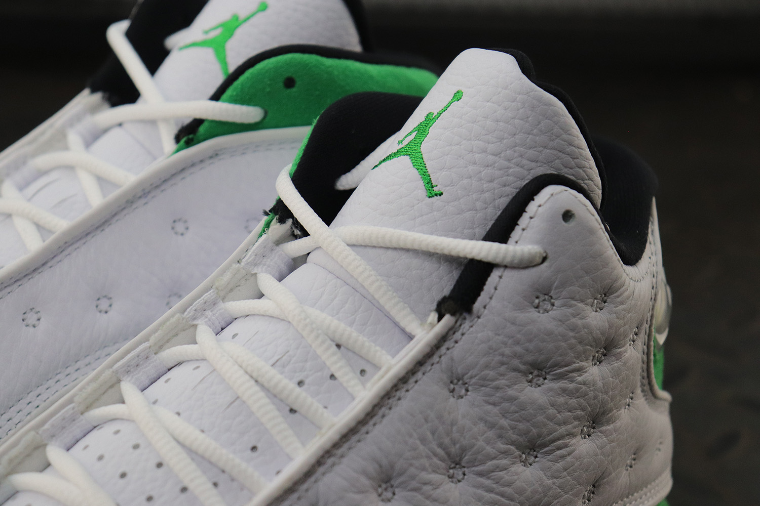 Jordan 13 Retro White Lucky Green