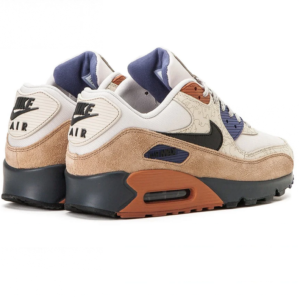 Nike Air Max 90  CI5646-001 NRG 'CAMOWABB' (MAROON / BEIGE) Dames & Heren Schoenen