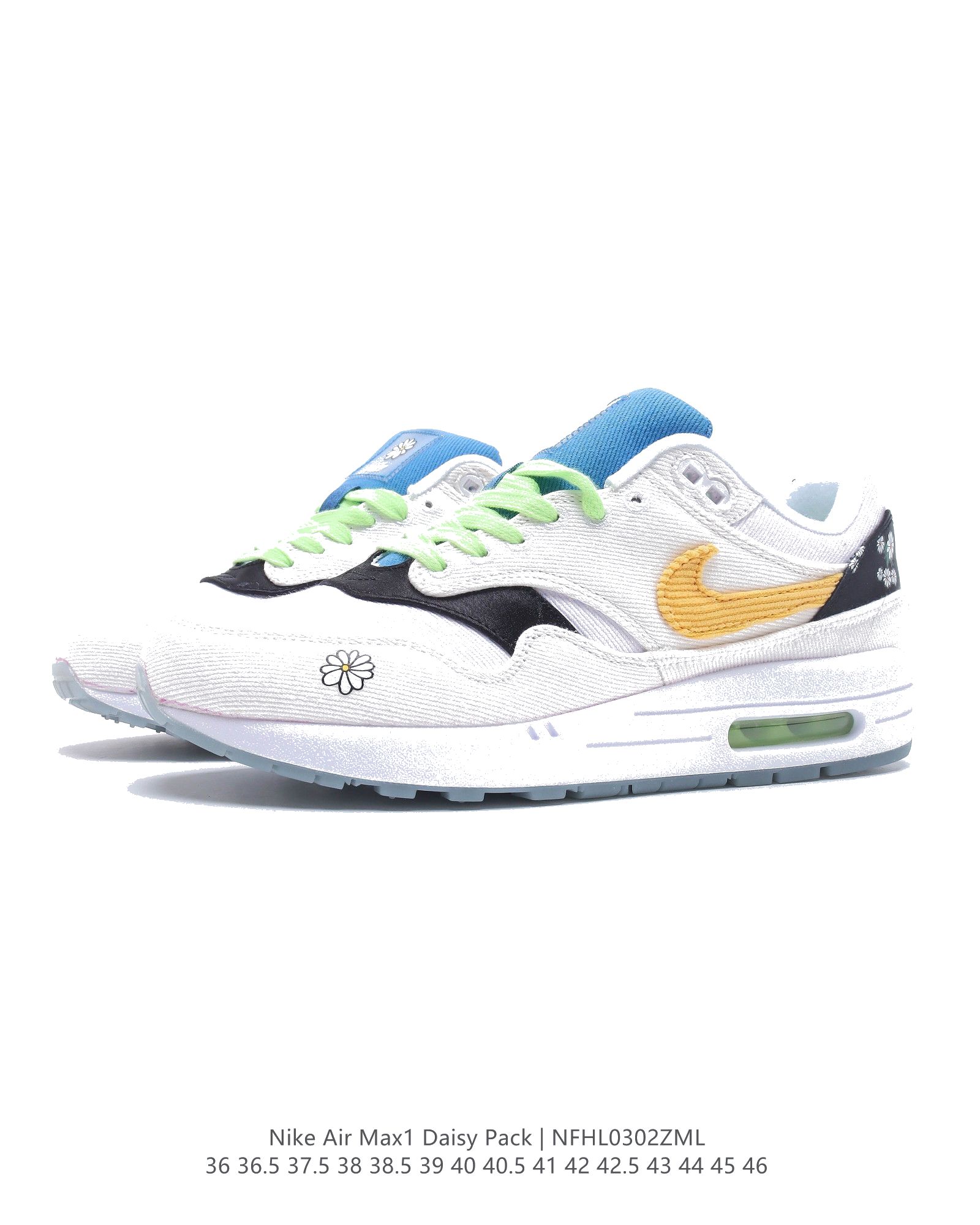 Nike Air Max 1 “Daisy Pack”  CW6031-100 Dames & Heren Schoenen
