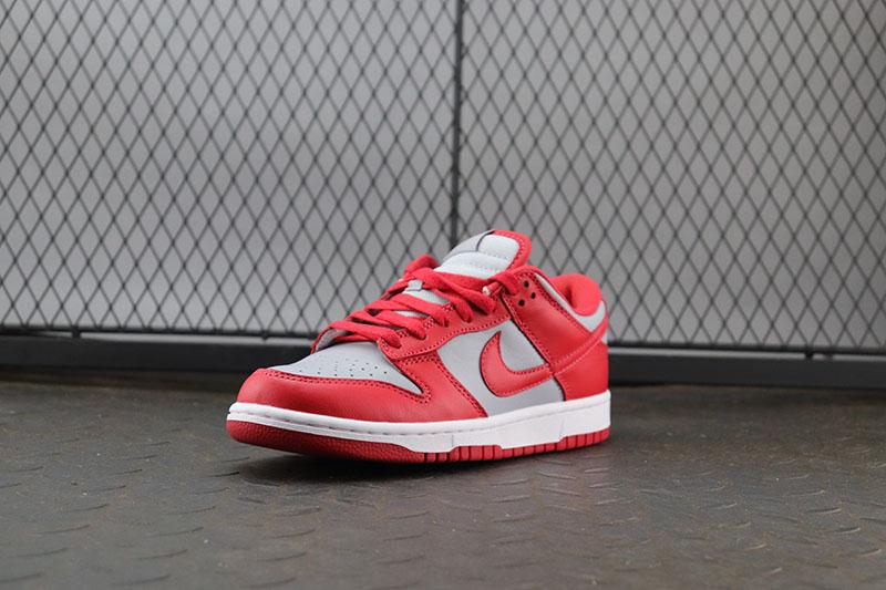 Nike Dunk Low Retro Medium Grey Varsity Red UNLV (2021)