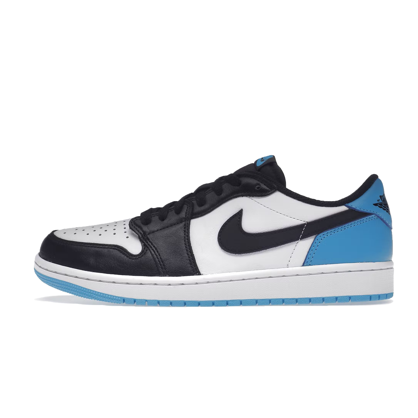 Jordan 1 Retro Low OG Black Dark Powder Blue