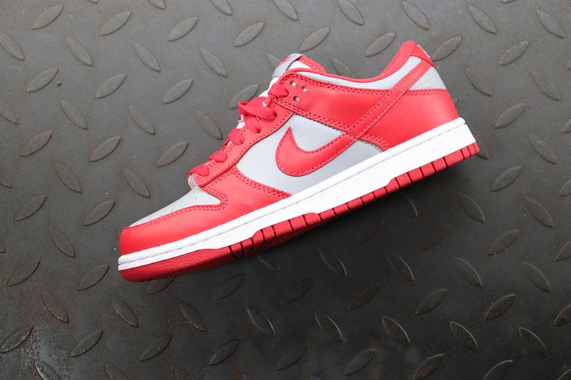 Nike Dunk Low Retro Medium Grey Varsity Red UNLV (2021)