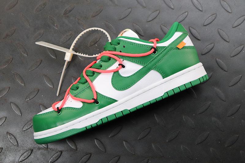 Nike Dunk Low Off White Pine Green