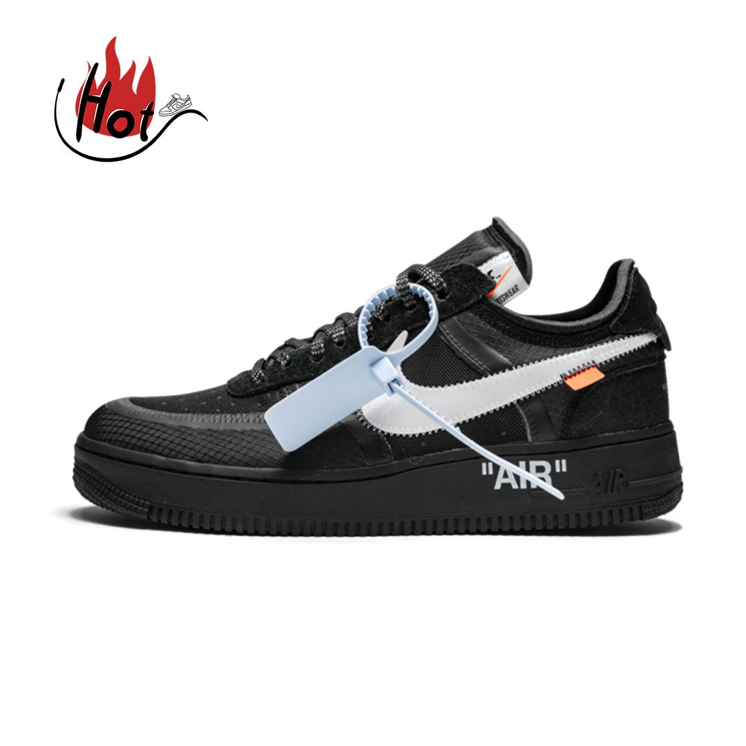Air Force 1 Low   Black White (with Brown   Box)