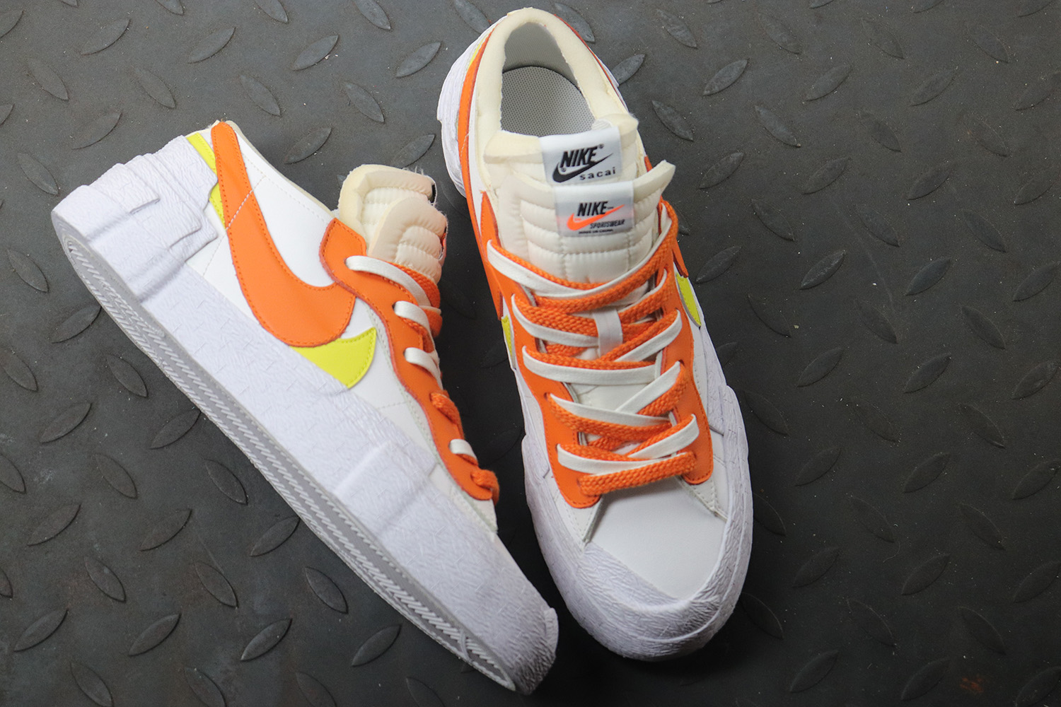 Sacai x Blazer Low Magma Orange