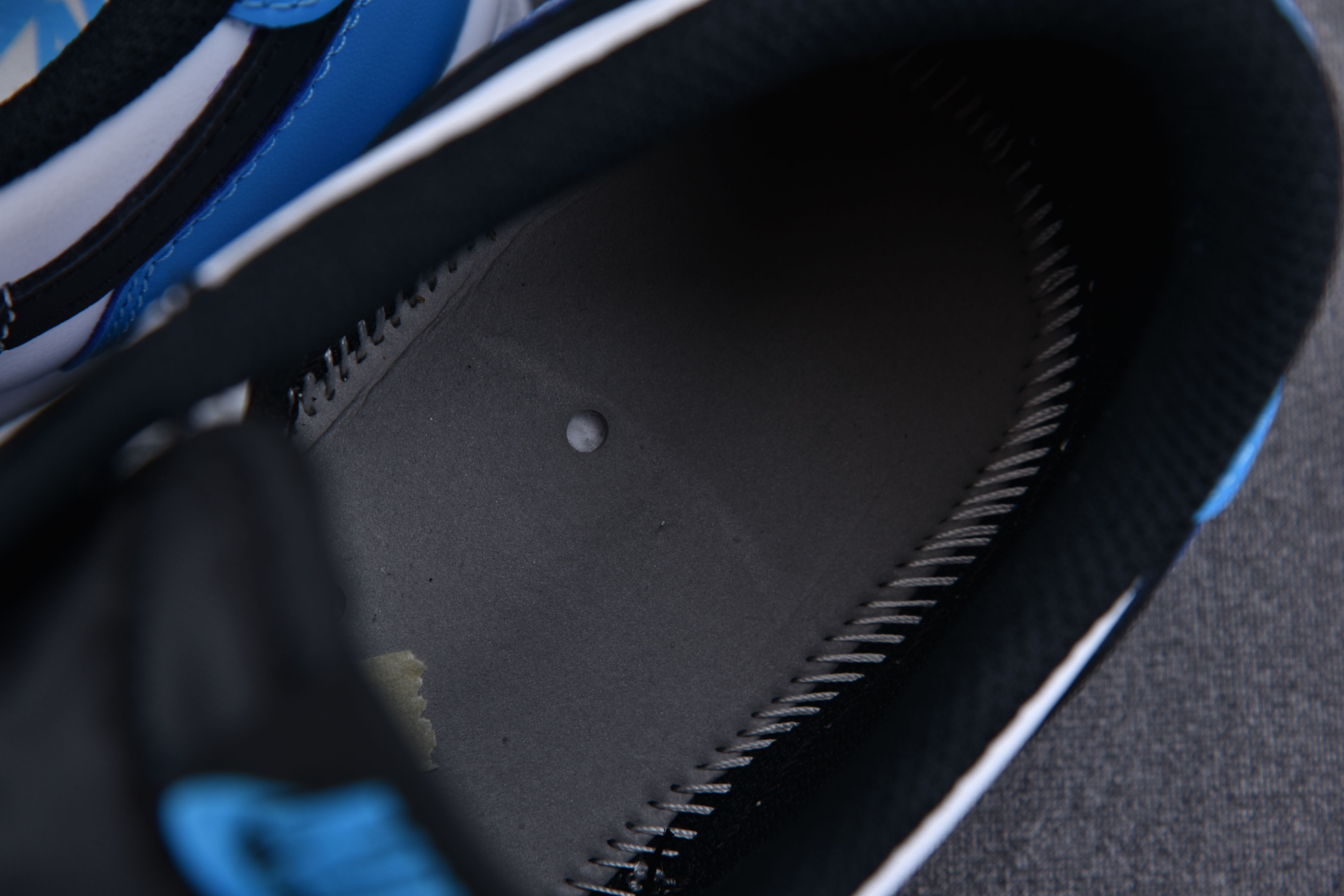 Jordan 1 Retro Low OG Black Dark Powder Blue