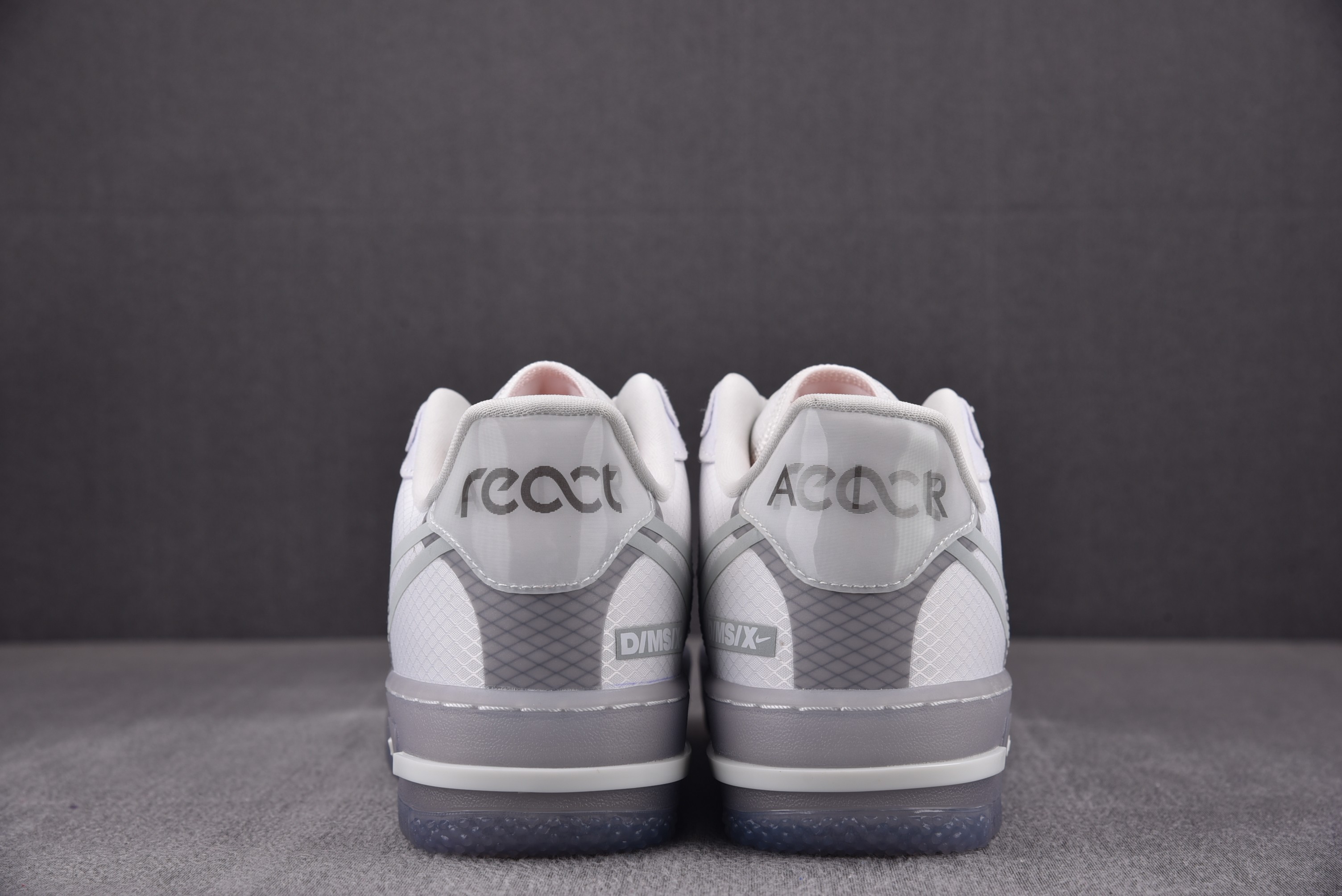 Nike Air Force 1 React White Light Bone