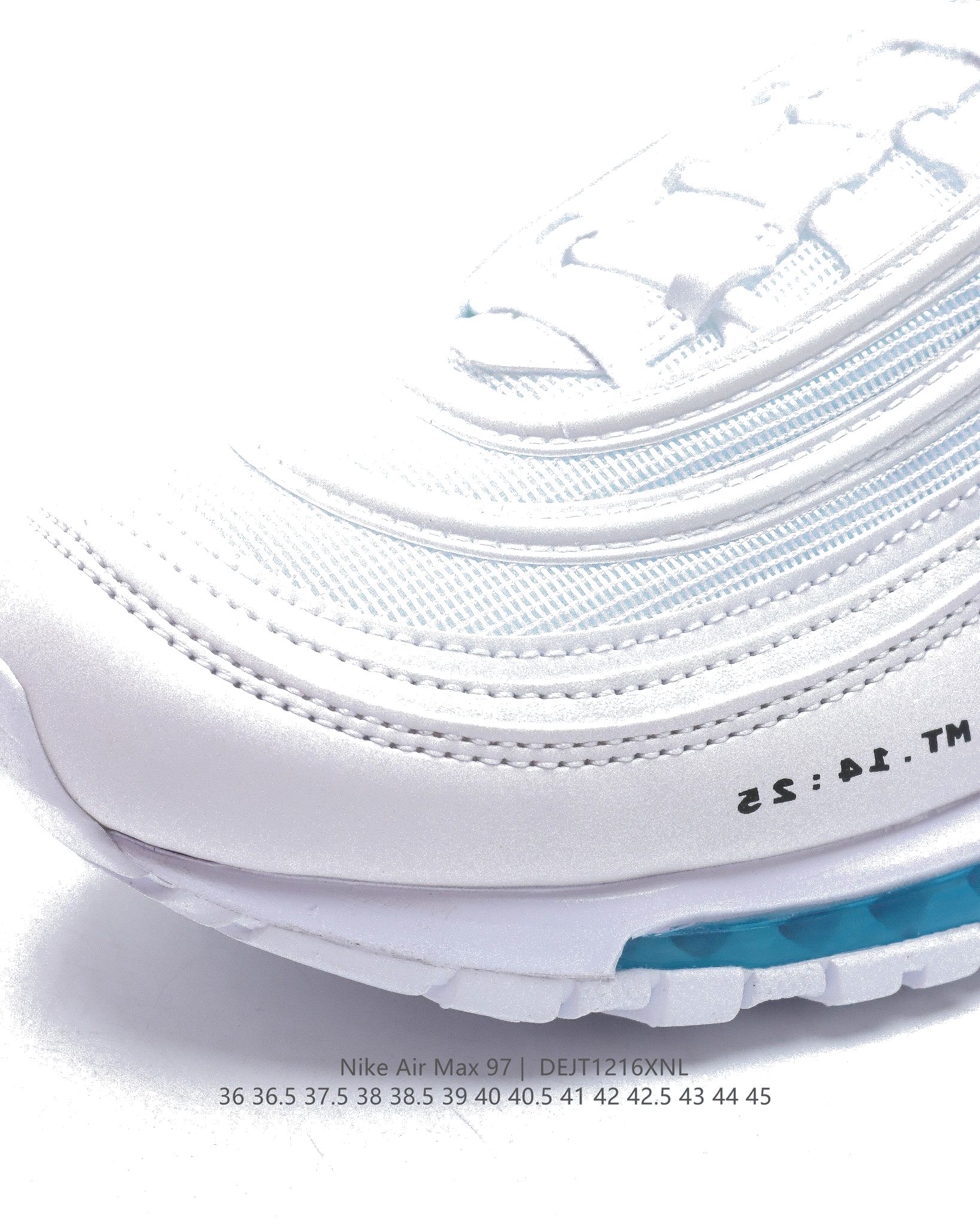 Nike Air Max 97 MSCHF x INRI Jesus 921826-101 Dames & Heren Schoenen