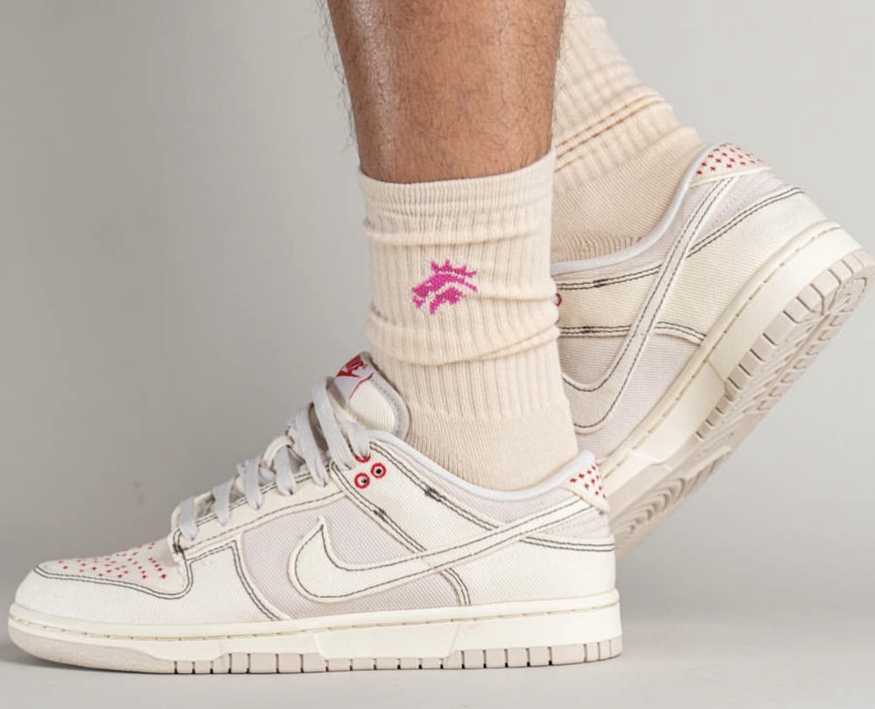 Nike Dunk Low Light Orewood Brown Sashiko