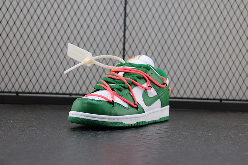 Nike Dunk Low Off White Pine Green