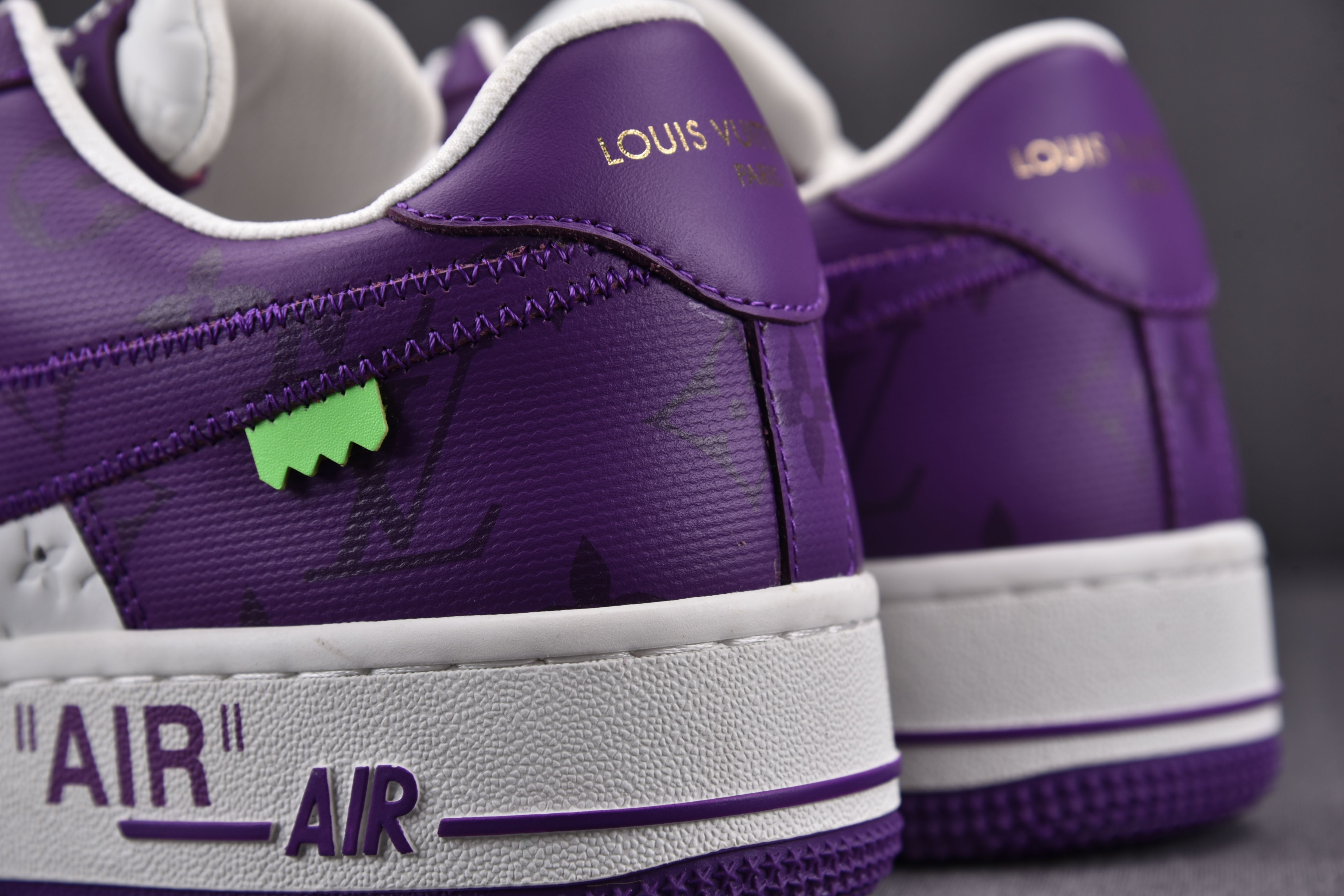 Nike Air Force 1 Low Louis Vuitton Royal Purple (Be careful about the size!!)