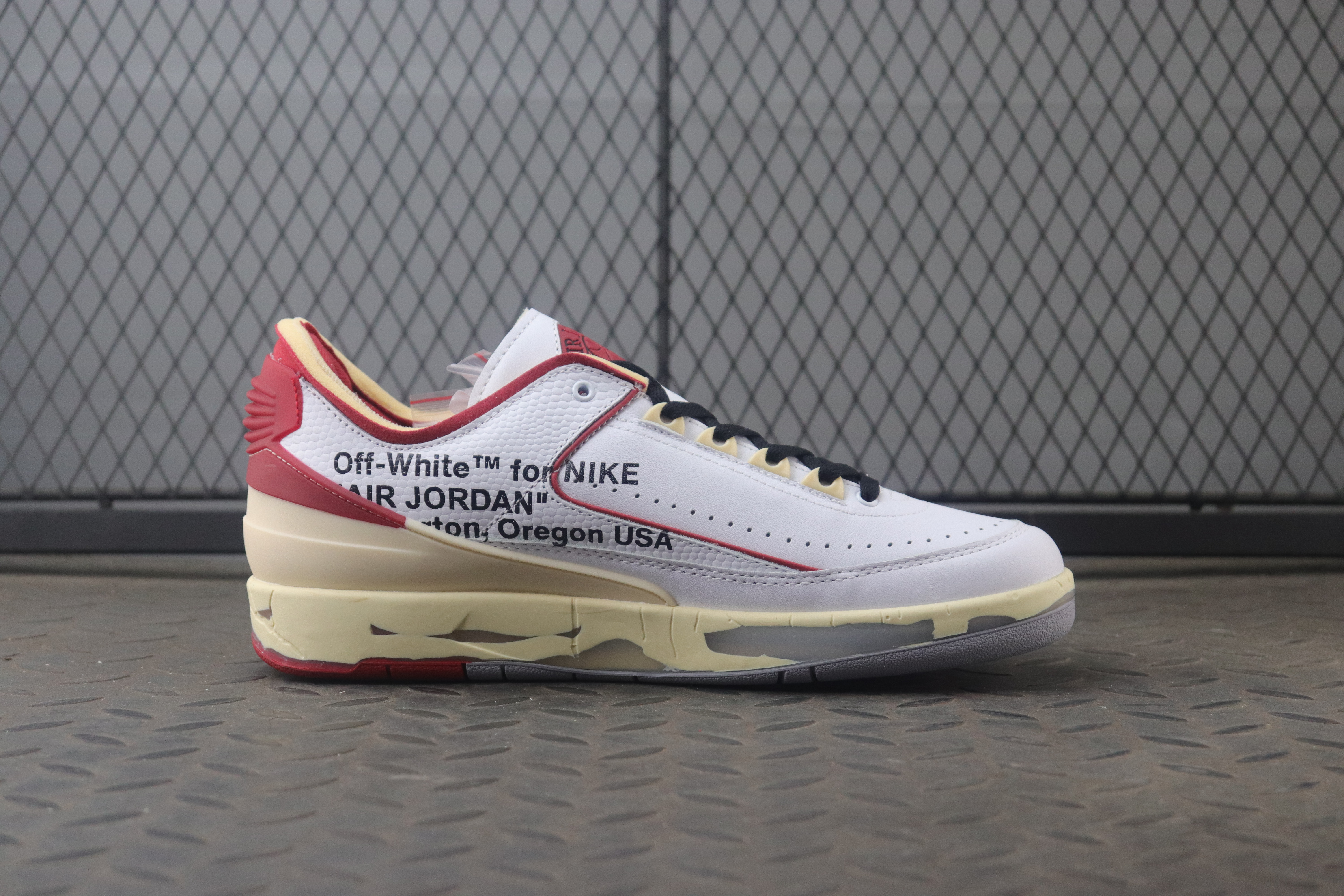 Jordan 2 Retro Low SP   White Red