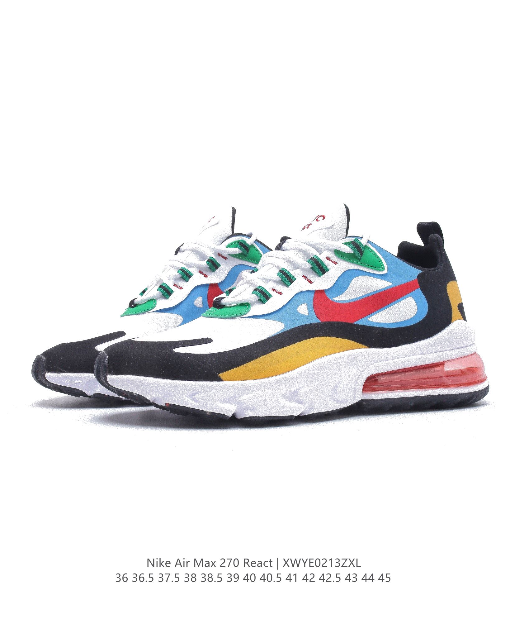 Nike Air Max 270 React SEBubble Pack Smoke GreyMulti Dames & Heren Schoenen-3