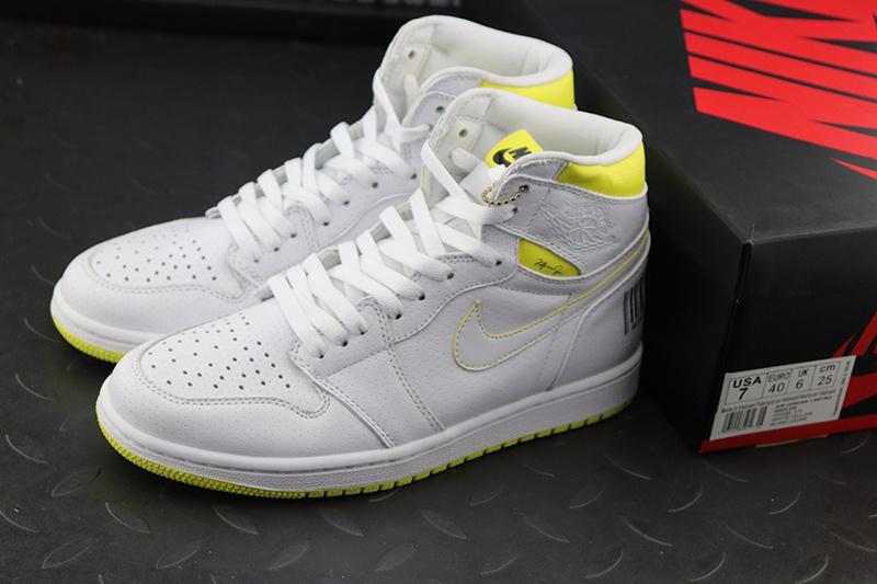 Jordan 1 First Class Flight White