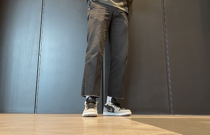 Jordan 1 Low SE Crater Black Grey