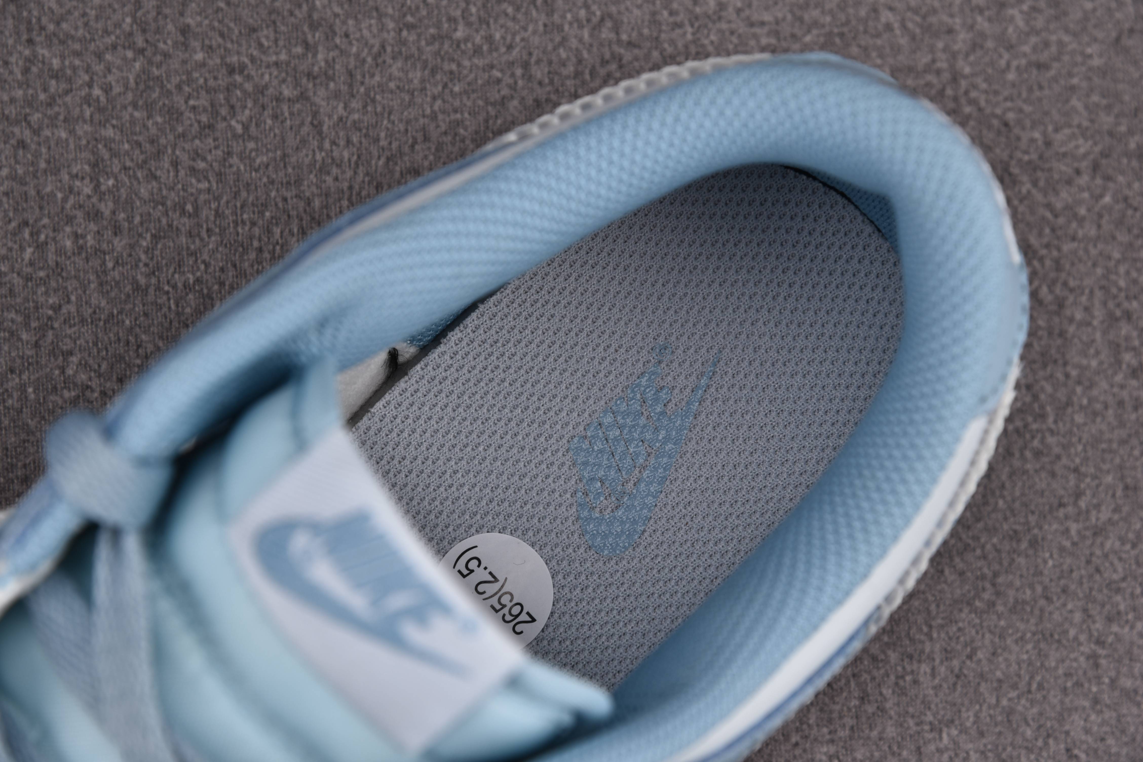 Nike Dunk Low Clear Blue Swoosh