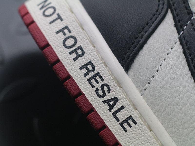 Jordan 1 Retro High Not for Resale Varsity Red