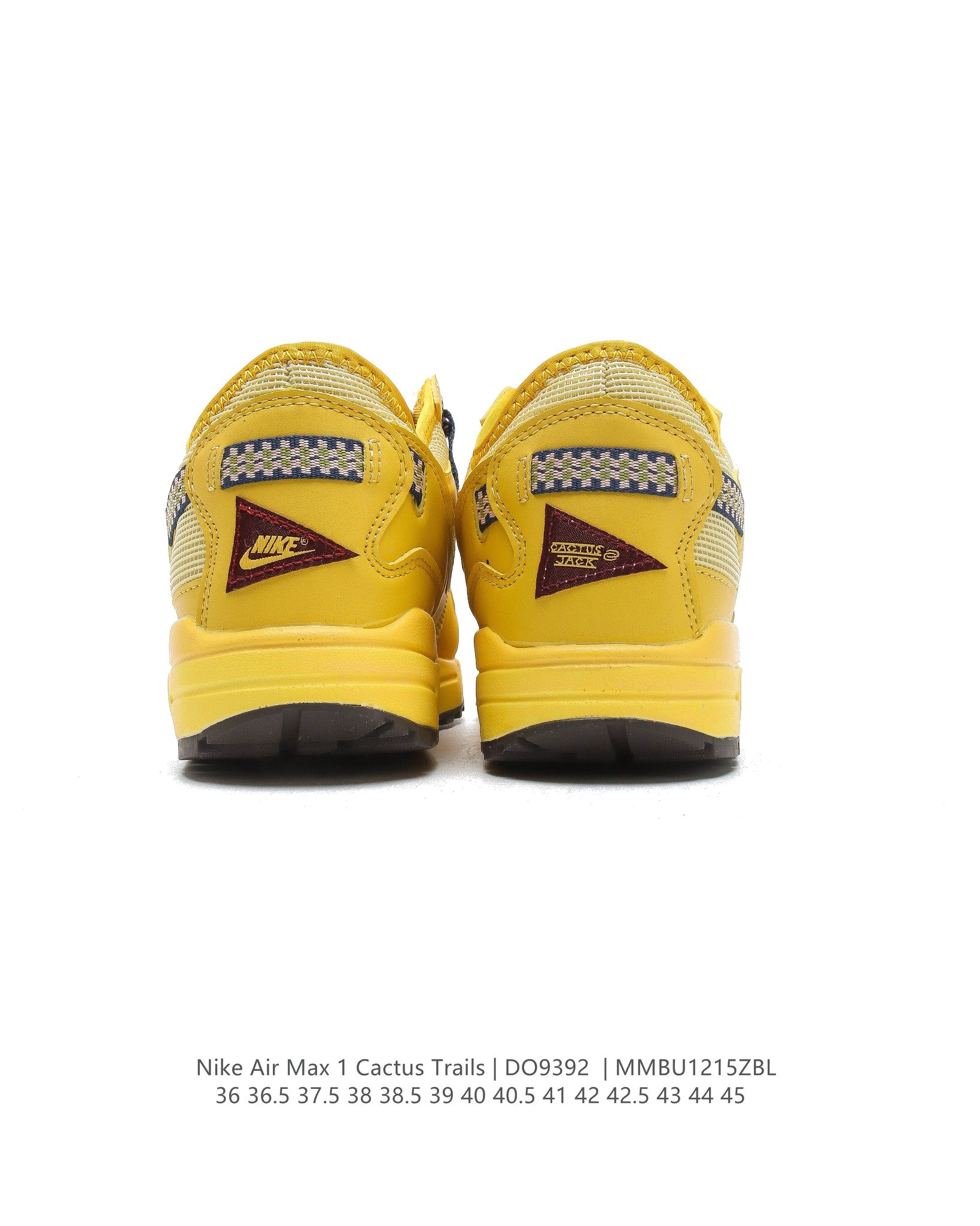 Travis Scott x Nike Air Max 1WheatLemon DO9392-700 Dames & Heren Schoenen-2