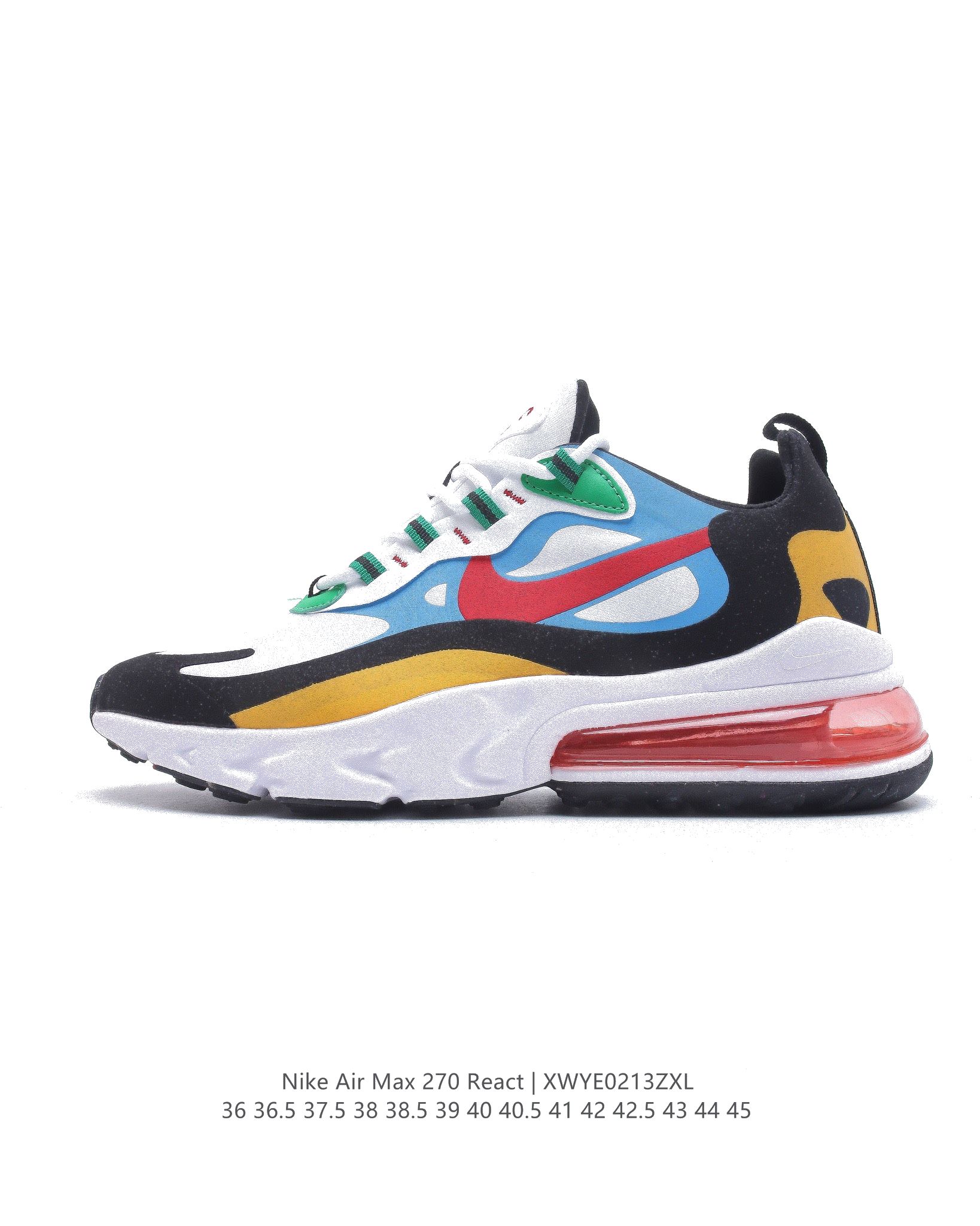 Nike Air Max 270 React SEBubble Pack Smoke GreyMulti Dames & Heren Schoenen-3