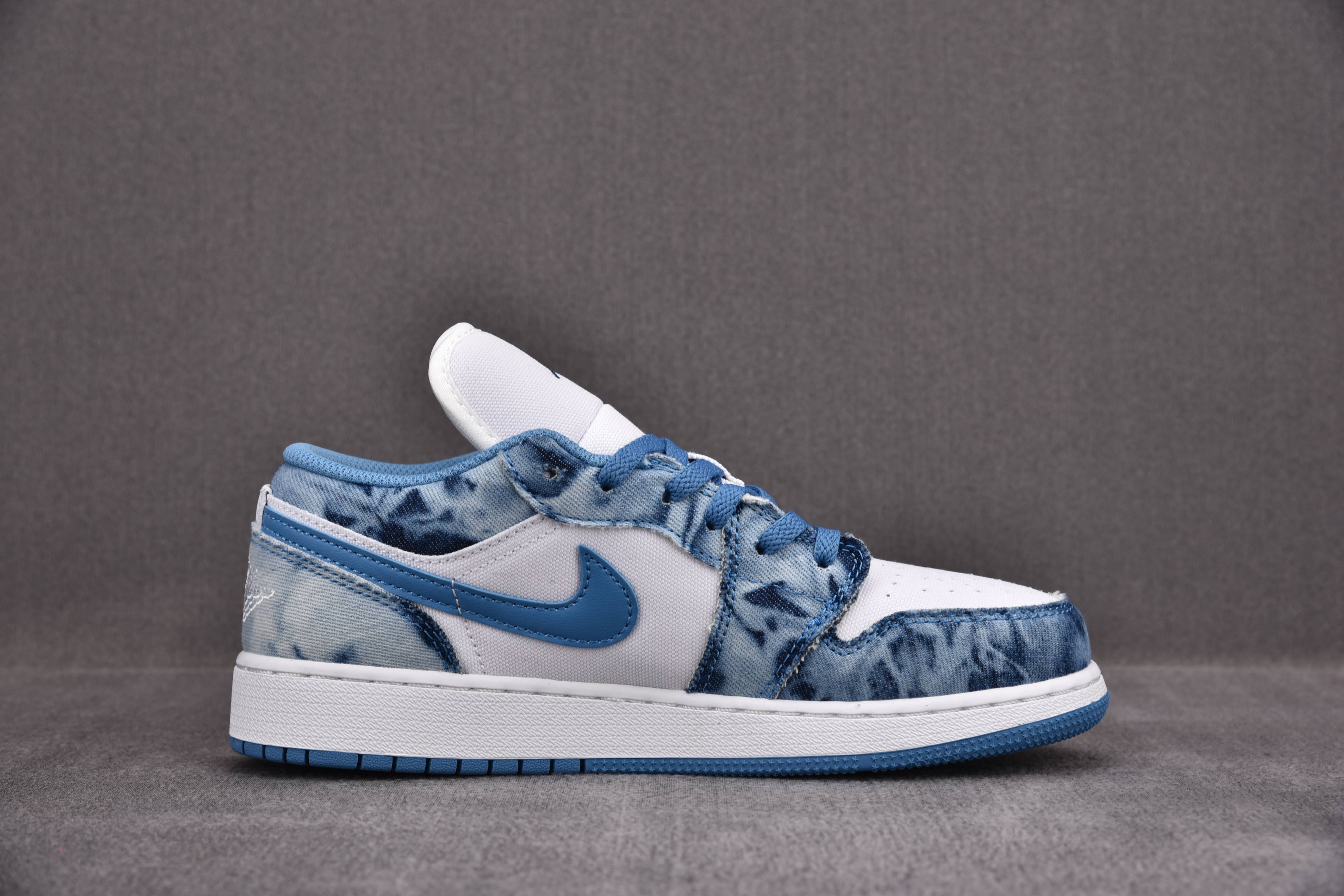 Jordan 1 Low Washed Denim