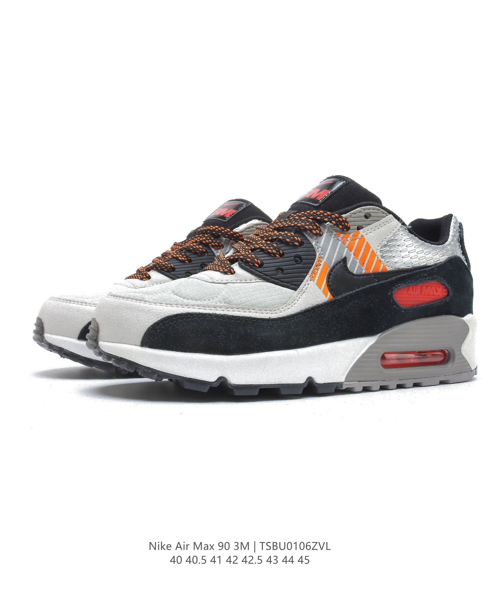 Nike Air Max 90 3M Anthracite CZ2975-002 Dames & Heren Schoenen-2