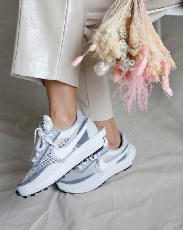 Nike LD Waffle Sacai White Grey