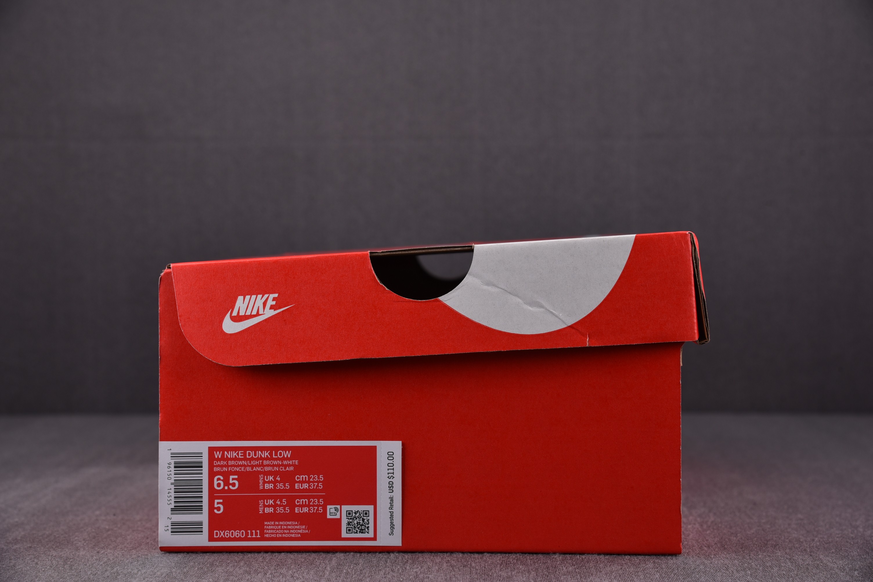 Nike Dunk Low Brown Basalt (Women Size!!)